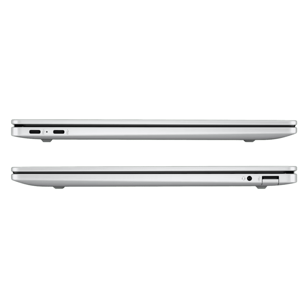 HP OmniBook 5 14-he0014QU Qualcomm Snapdragon X Thin & Light Laptop (16GB, 512GB SSD, Windows 11 Home, 14 inch 2K OLED Display, MS Office Home 2024, Glacier Silver, 1.35 KG)_5