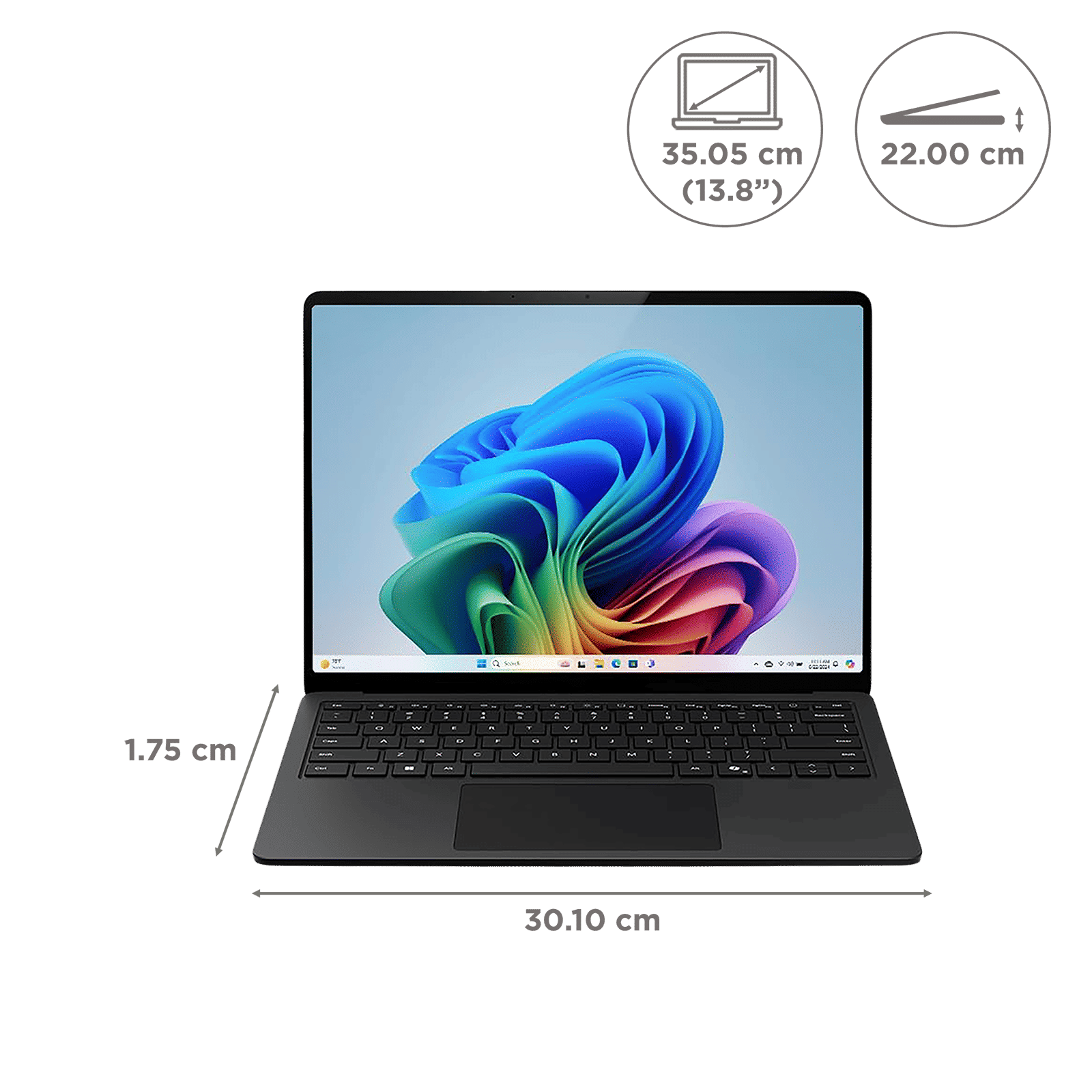 Microsoft Surface 7th Edition Snapdragon X Plus Touchscreen Ultra Thin Laptop (16GB, 512GB SSD, Windows 11 Home, 13.8 inch LCD Display, Microsoft 365 for 6 Months, Black, 1.34 KG)_13
