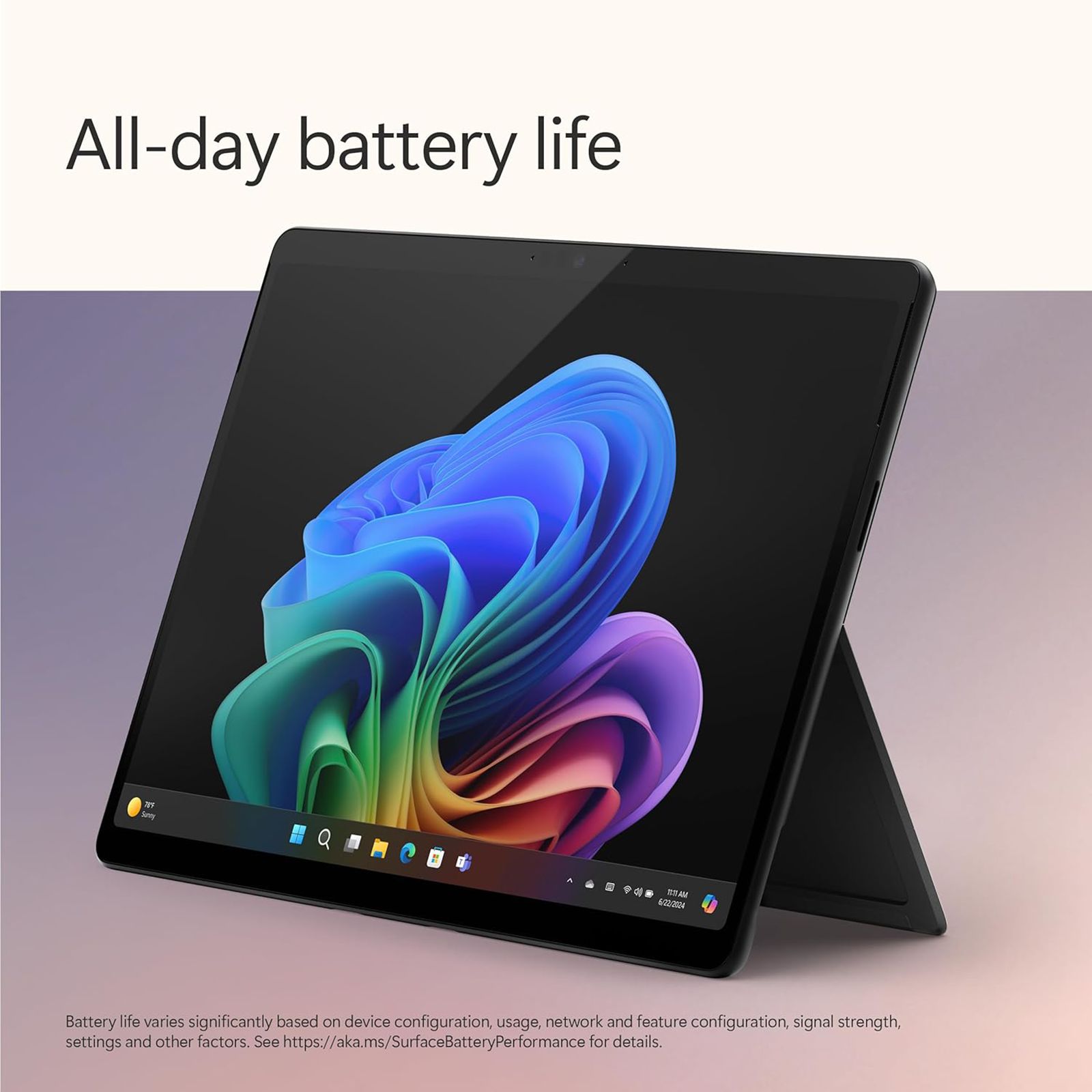 Microsoft Surface Pro 11th Edition Snapdragon X Plus Touchscreen 2-in-1 Laptop (16GB, 512GB SSD, Windows 11 Home, 13 inch LCD Display, Microsoft 365 for 6 Months, Black, 0.89 KG) Microsoft Surface Pro 11th Edition Snapdragon X Plus Touchscreen 2-in-1 Laptop (16GB, 512GB SSD, Windows 11 Home, 13 inch LCD Display, Microsoft 365 for 6 Months, Black, 0.89 KG)_3