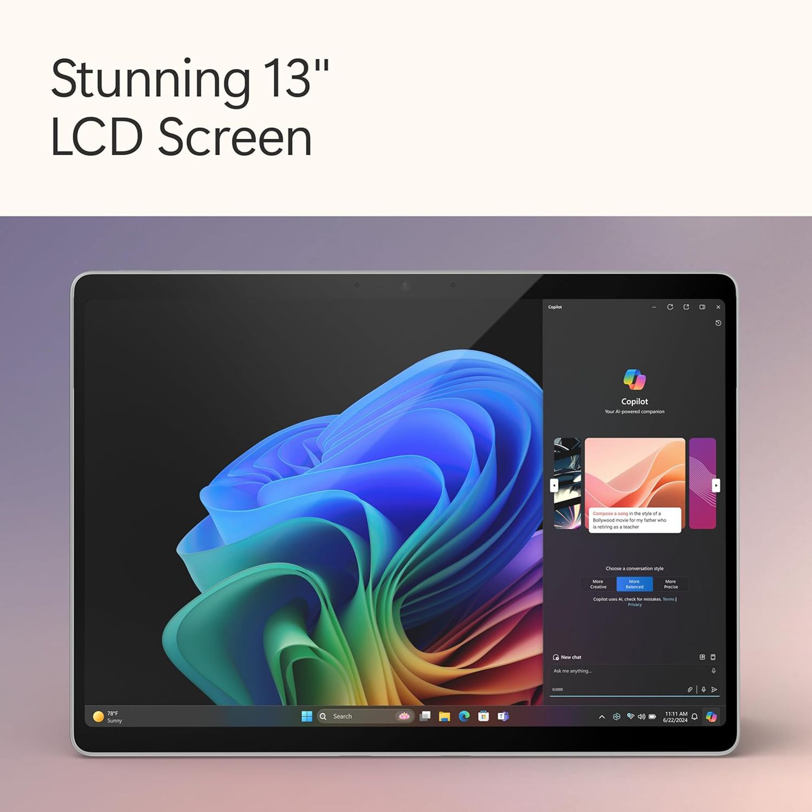 Microsoft Surface Pro 11th Edition Snapdragon X Plus Touchscreen 2-in-1 Laptop (16GB, 512GB SSD, Windows 11 Home, 13 inch LCD Display, Platinum, 0.89 KG) Microsoft Surface Pro 11th Edition Snapdragon X Plus Touchscreen 2-in-1 Laptop (16GB, 512GB SSD, Windows 11 Home, 13 inch LCD Display, Platinum, 0.89 KG)_4