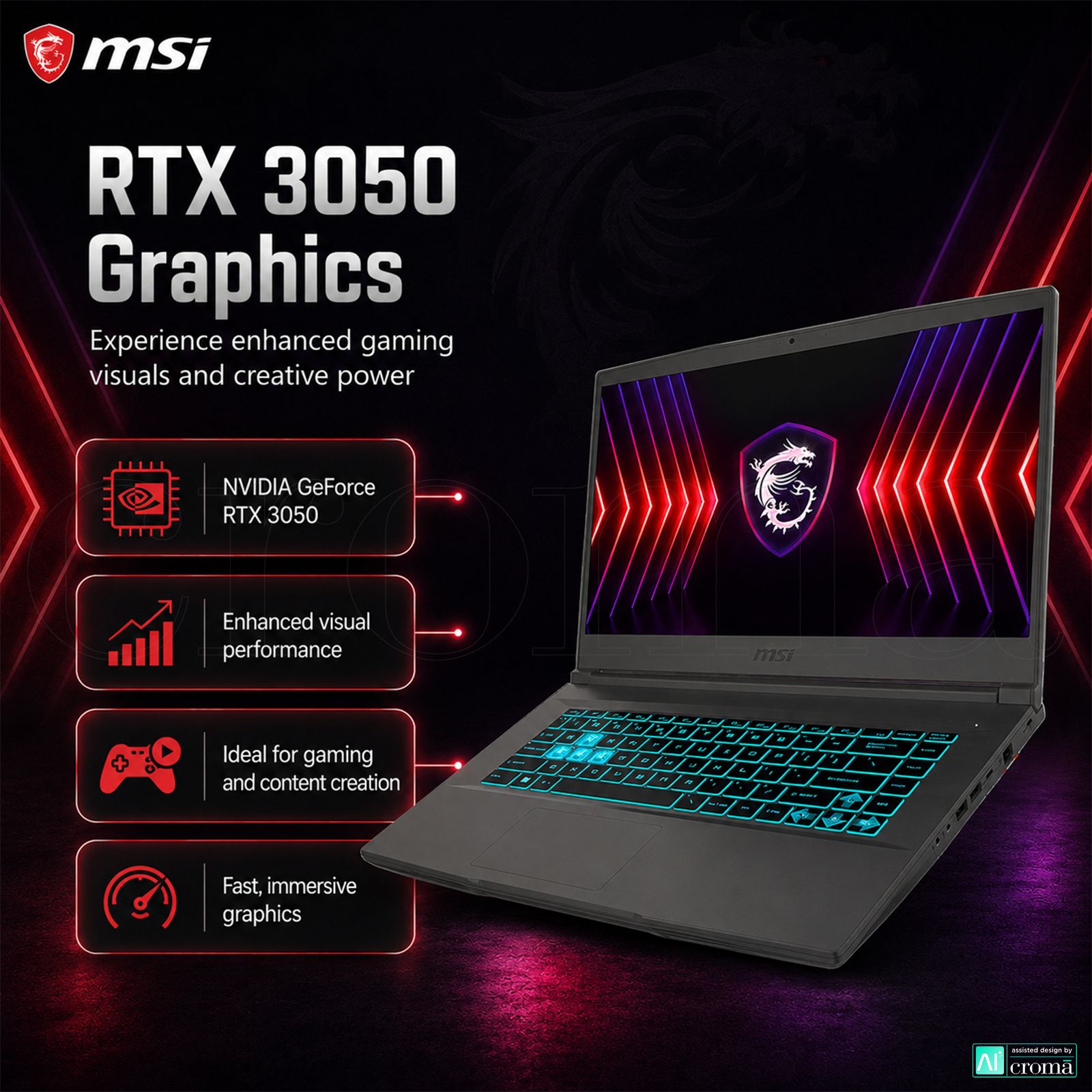 MSI Thin 15 B13UC-3231IN Intel Core i5 13th Gen Gaming Laptop (16GB, 512GB SSD, Windows 11 Home, 4GB Graphics, 15.6 inch 144 Hz Full HD Display, NVIDIA GeForce RTX 3050, MS Office Home 2021, Cosmos Gray, 1.86 KG) MSI Thin 15 B13UC-3231IN Intel Core i5 13th Gen Gaming Laptop (16GB, 512GB SSD, Windows 11 Home, 4GB Graphics, 15.6 inch 144 Hz Full HD Display, NVIDIA GeForce RTX 3050, MS Office Home 2021, Cosmos Gray, 1.86 KG)_4