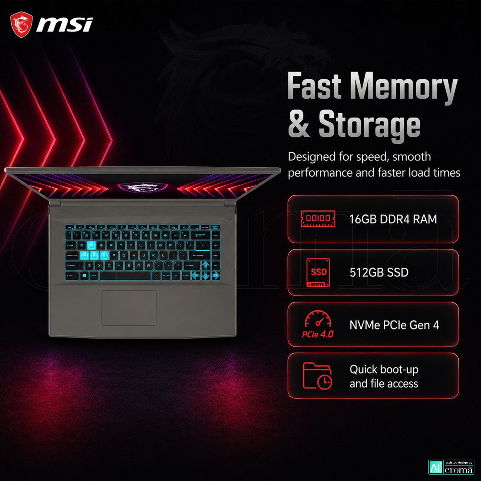 MSI Thin 15 B13UC-3231IN Intel Core i5 13th Gen Gaming Laptop (16GB, 512GB SSD, Windows 11 Home, 4GB Graphics, 15.6 inch 144 Hz Full HD Display, NVIDIA GeForce RTX 3050, MS Office Home 2021, Cosmos Gray, 1.86 KG) MSI Thin 15 B13UC-3231IN Intel Core i5 13th Gen Gaming Laptop (16GB, 512GB SSD, Windows 11 Home, 4GB Graphics, 15.6 inch 144 Hz Full HD Display, NVIDIA GeForce RTX 3050, MS Office Home 2021, Cosmos Gray, 1.86 KG)_5