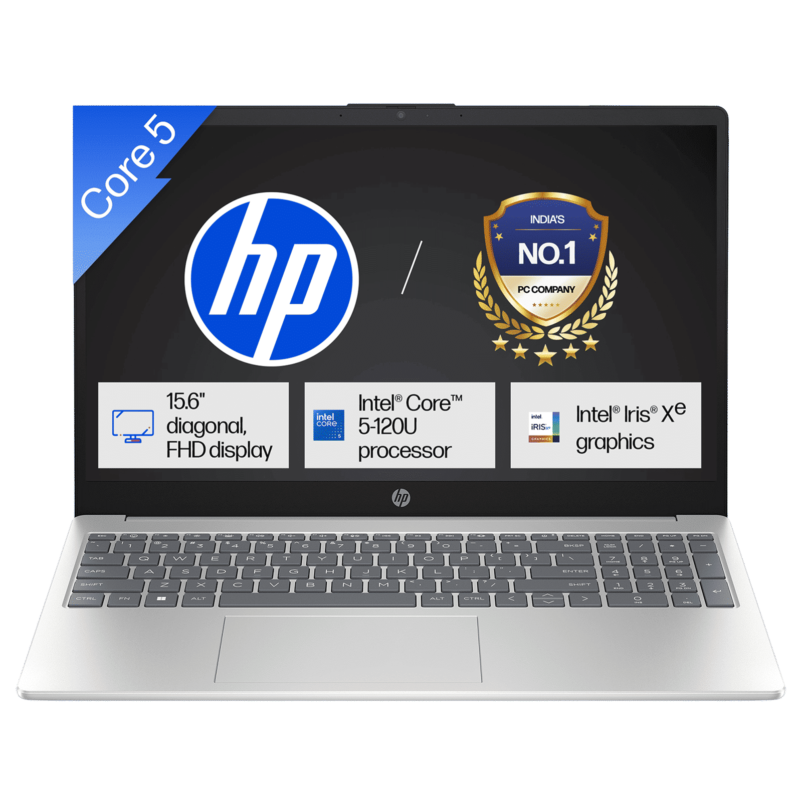 HP 15-fd0664TU Intel Core 5 Thin & Light Laptop (16GB, 512GB SSD, Windows 11 Home, 15.6 inch Full HD Display, MS Office Home 2024, Natural Silver, 1.59 KG) HP 15-fd0664TU Intel Core 5 Thin & Light Laptop (16GB, 512GB SSD, Windows 11 Home, 15.6 inch Full HD Display, MS Office Home 2024, Natural Silver, 1.59 KG)_1