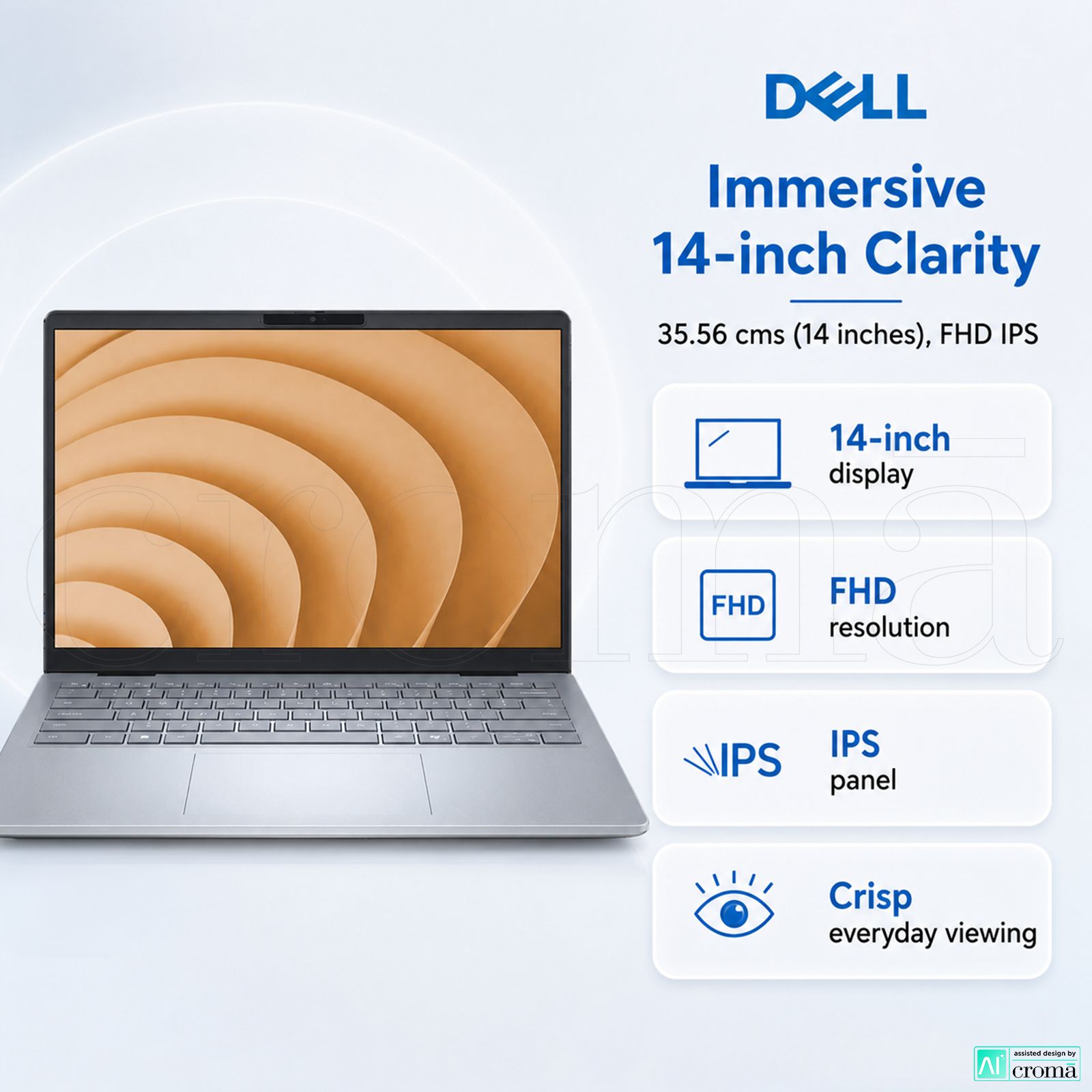 Dell 14 Plus AMD Ryzen AI 5 340 Laptop (16GB, 512GB SSD, Windows 11 Home, 14 inch Full HD Plus IPS Display, MS Office Home 2024, Ice Blue, 1.52 KG) Dell 14 Plus AMD Ryzen AI 5 340 Laptop (16GB, 512GB SSD, Windows 11 Home, 14 inch Full HD Plus IPS Display, MS Office Home 2024, Ice Blue, 1.52 KG)_3