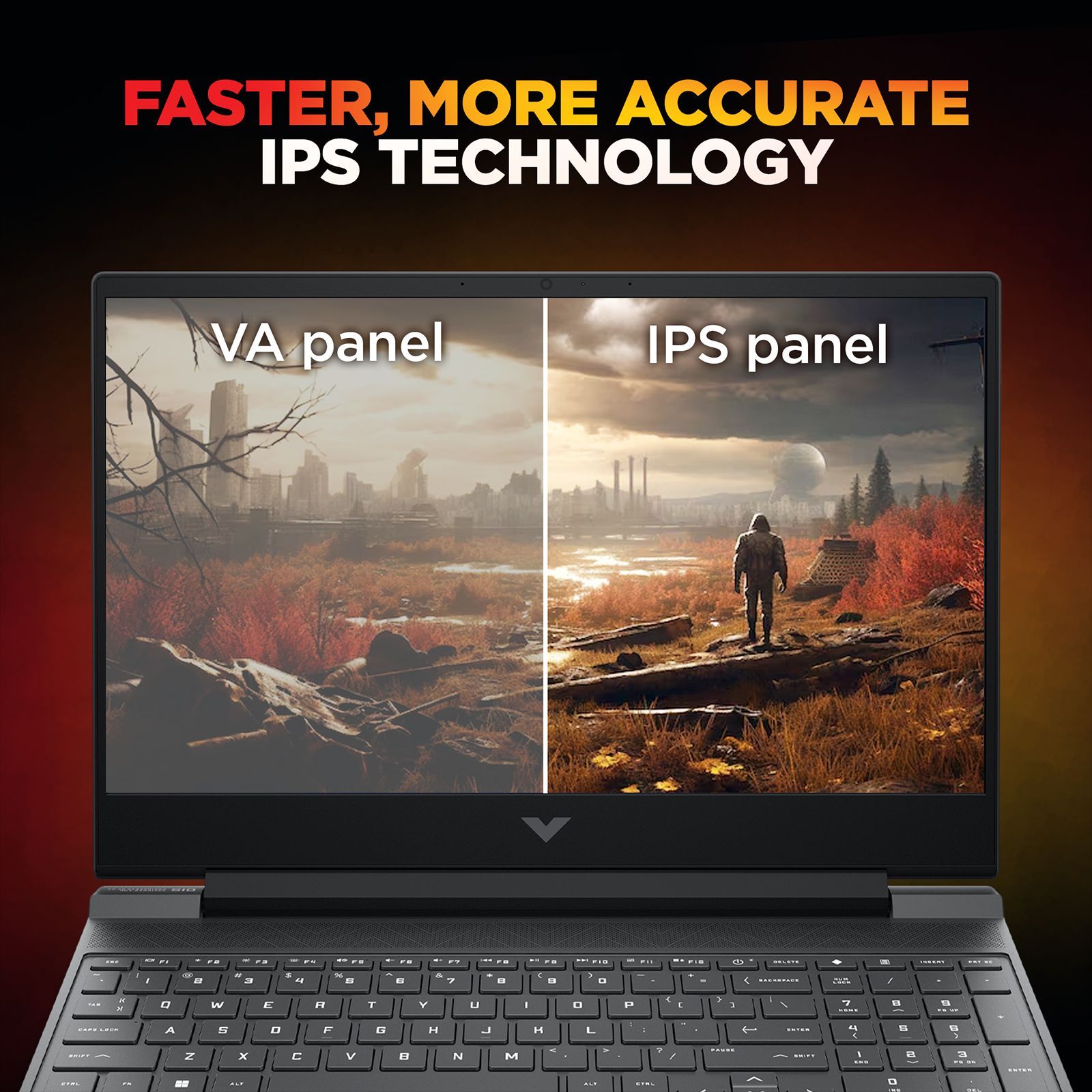 HP Victus 15-fa2309TX Intel Core i7 13th Gen Gaming Laptop (24GB, 1TB SSD, Windows 11 Home, 8GB Graphics, 15.6 Inch 144 Hz Full HD IPS Display, NVIDIA GeForce RTX 5050, MS Office Home 2024, Mica Silver, 2.29 KG)_7