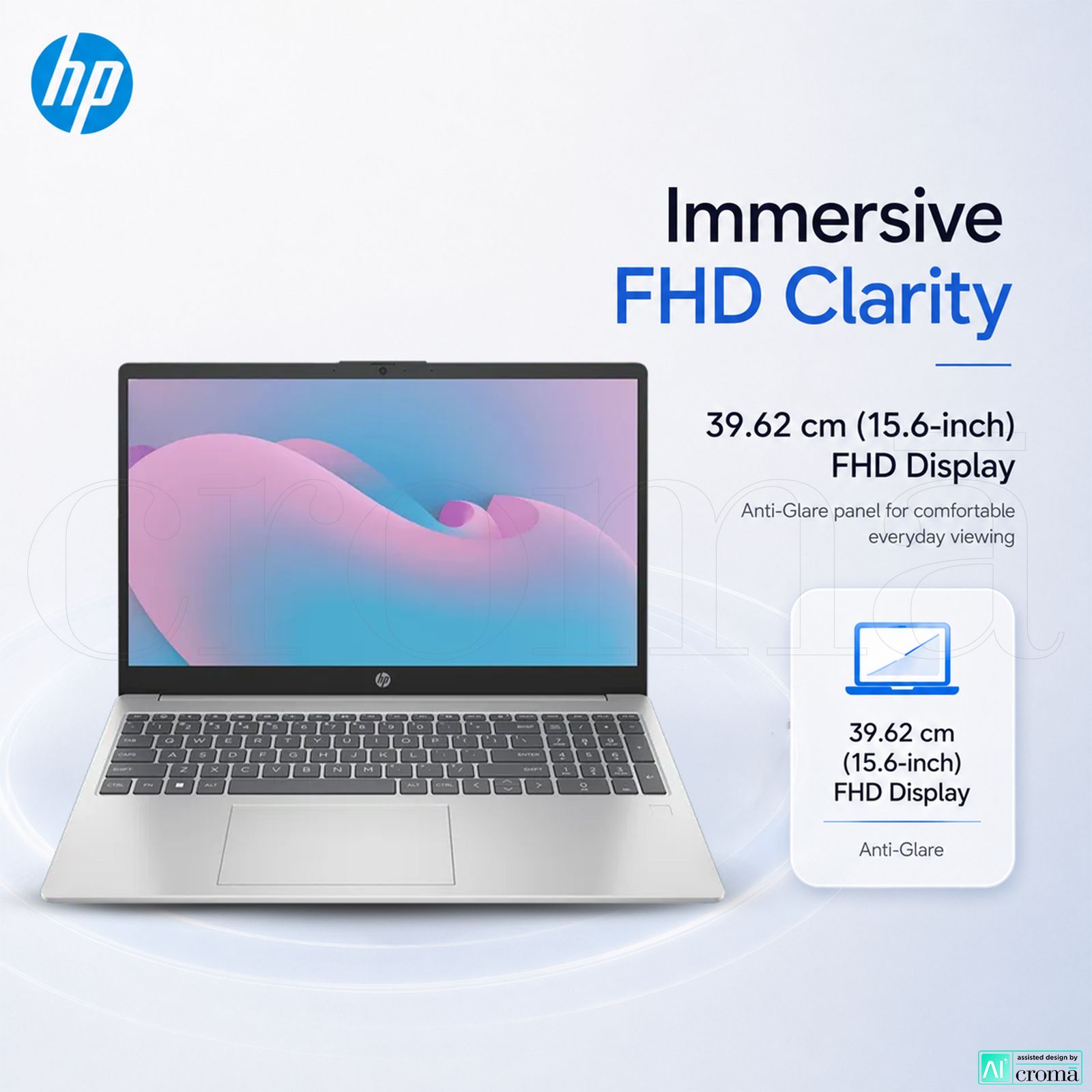 HP 15-fc0533AU AMD Ryzen 7 Thin & Light Laptop (16GB, 512GB SSD, Windows 11 Home, 15.6 inch Full HD Display, Natural Silver, 1.59 KG)_3