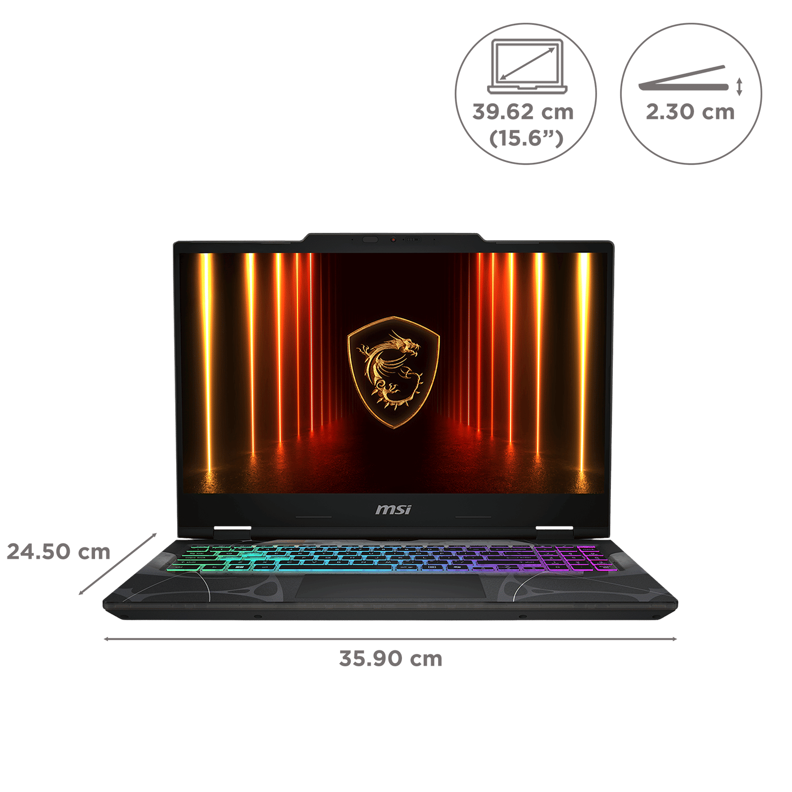 MSI Cyborg 15 B2RWEKG-247IN Intel Core 7 Gaming Laptop (16GB, 1TB SSD, Windows 11 Home, 8GB Graphics, 15.6 inch 144 Hz Full HD Display, NVIDIA GeForce RTX 5050, MS Office Home 2024, Translucent Black, 1.95 KG) MSI Cyborg 15 B2RWEKG-247IN Intel Core 7 Gaming Laptop (16GB, 1TB SSD, Windows 11 Home, 8GB Graphics, 15.6 inch 144 Hz Full HD Display, NVIDIA GeForce RTX 5050, MS Office Home 2024, Translucent Black, 1.95 KG)_2