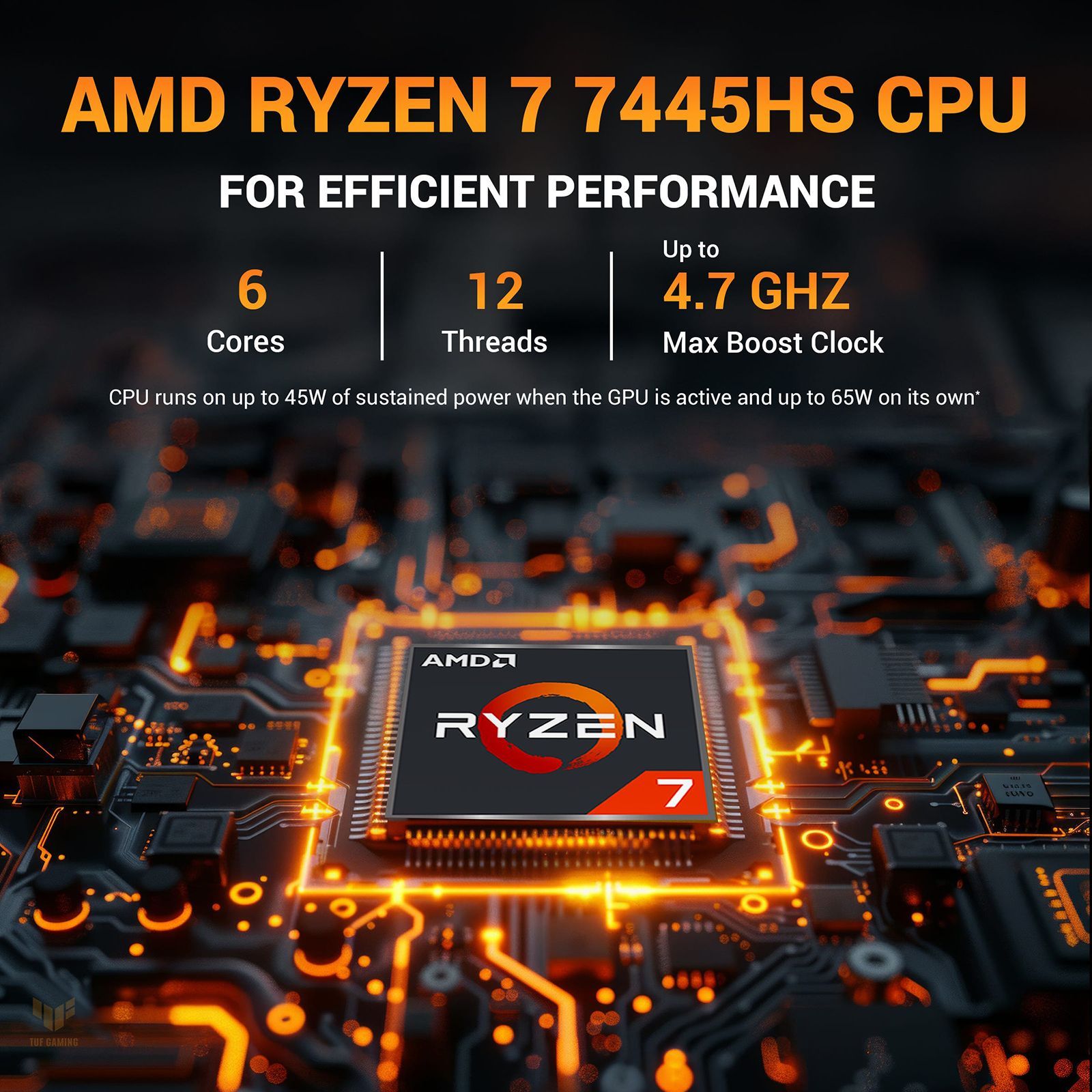 ASUS TUF A16 FA607NUG-RL189WS AMD Ryzen 7 Gaming Laptop (16GB, 1TB SSD, Windows 11 Home, 6GB Graphics, 16 inch 144 Hz WUXGA Display, NVIDIA GeForce RTX 4050, MS Office Home 2024, Mecha Gray, 4.48 KG)_2