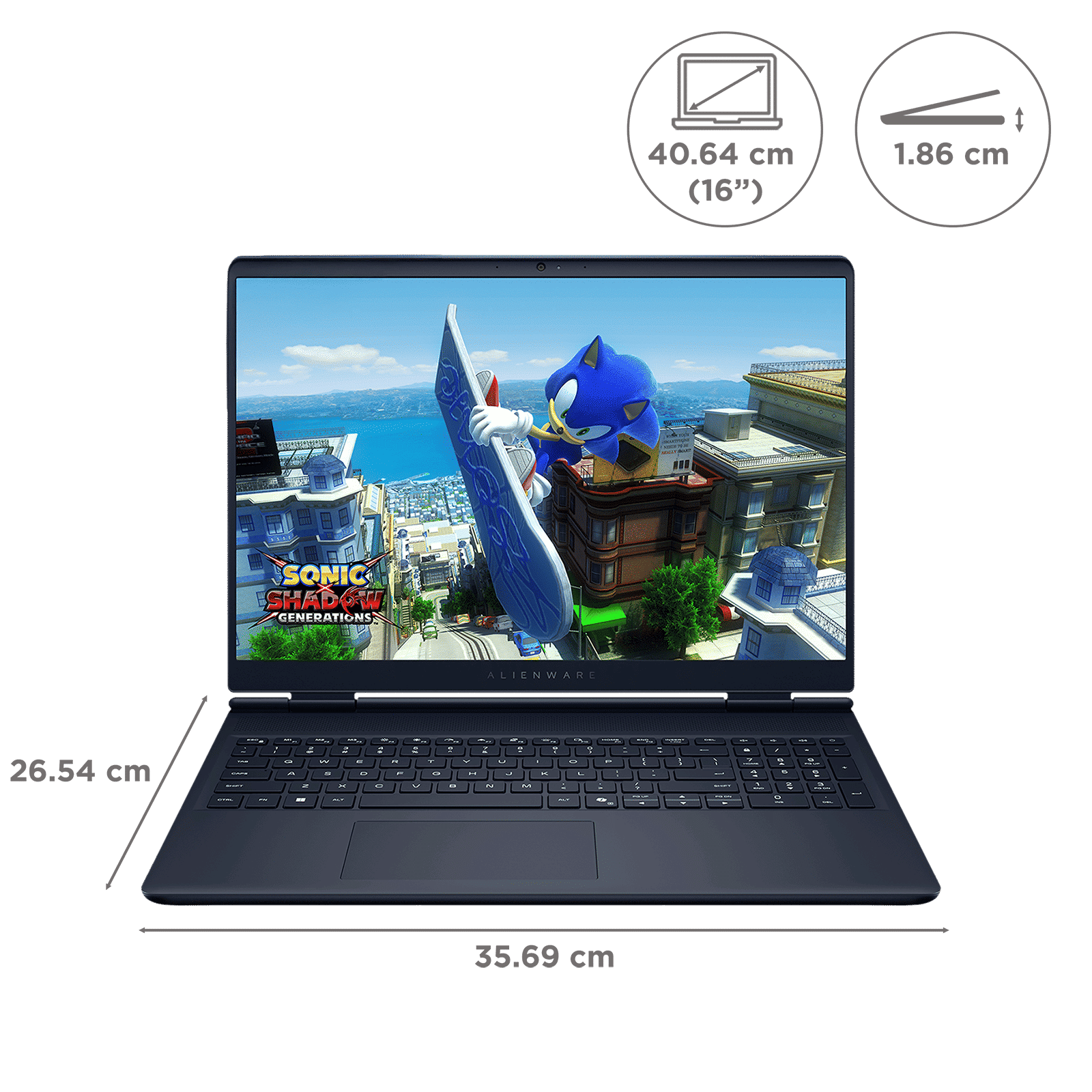 DELL Alienware 16 Aurora Intel Core 7 Gaming Laptop (16GB, 1TB SSD, Windows 11 Home, 8GB Graphics, 16 inch 120 Hz WQXGA Display, NVIDIA GeForce RTX 5060, MS Office Home 2024, Interstellar Indigo, 2.57 KG) DELL Alienware 16 Aurora Intel Core 7 Gaming Laptop (16GB, 1TB SSD, Windows 11 Home, 8GB Graphics, 16 inch 120 Hz WQXGA Display, NVIDIA GeForce RTX 5060, MS Office Home 2024, Interstellar Indigo, 2.57 KG)_8