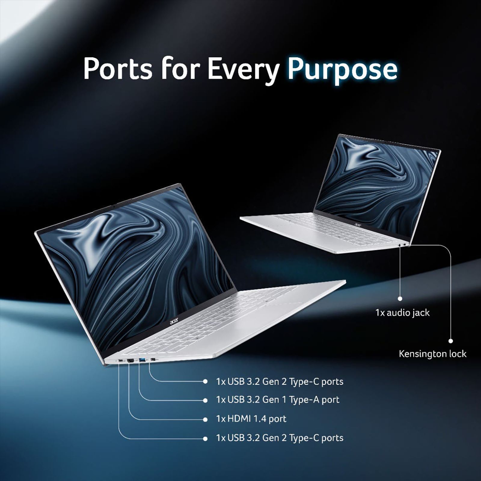 Acer Swift Lite 14 SFL14-54M Intel Core Ultra 5 Thin & Light Laptop (16GB RAM, 512GB SSD, Windows 11 Home, 14 inch WUXGA OLED Display, Microsoft Office, Light Silver, 1.10 KG) Acer Swift Lite 14 SFL14-54M Intel Core Ultra 5 Thin & Light Laptop (16GB RAM, 512GB SSD, Windows 11 Home, 14 inch WUXGA OLED Display, Microsoft Office, Light Silver, 1.10 KG)_16