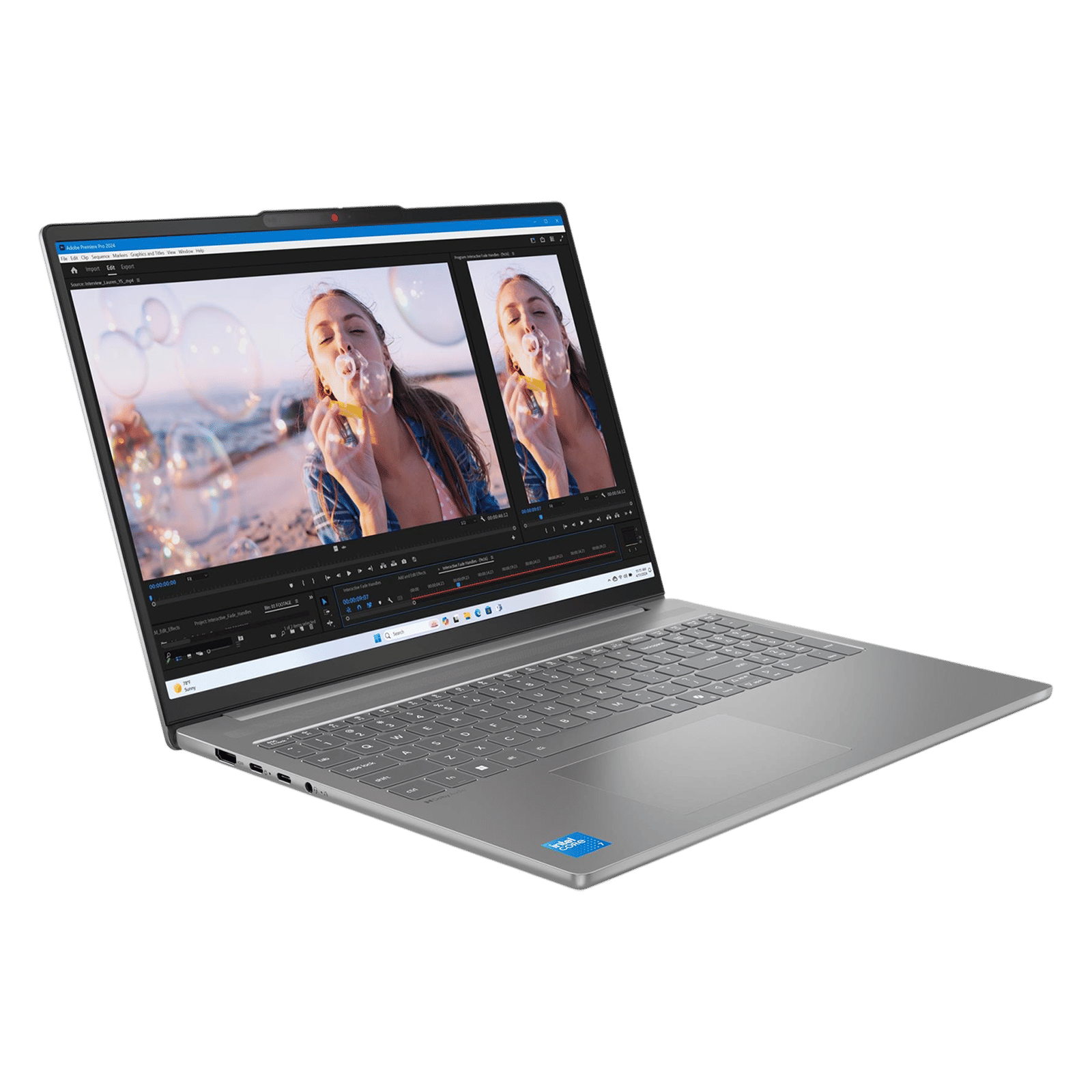 Lenovo IdeaPad Slim 5 16IRH10R Intel Core 5 Thin & Light Laptop (16GB, 512GB SSD, Windows 11 Home, 16 inch WUXGA IPS Display, MS Office Home 2024, Luna Grey, 1.85 KG) Lenovo IdeaPad Slim 5 16IRH10R Intel Core 5 Thin & Light Laptop (16GB, 512GB SSD, Windows 11 Home, 16 inch WUXGA IPS Display, MS Office Home 2024, Luna Grey, 1.85 KG)_4