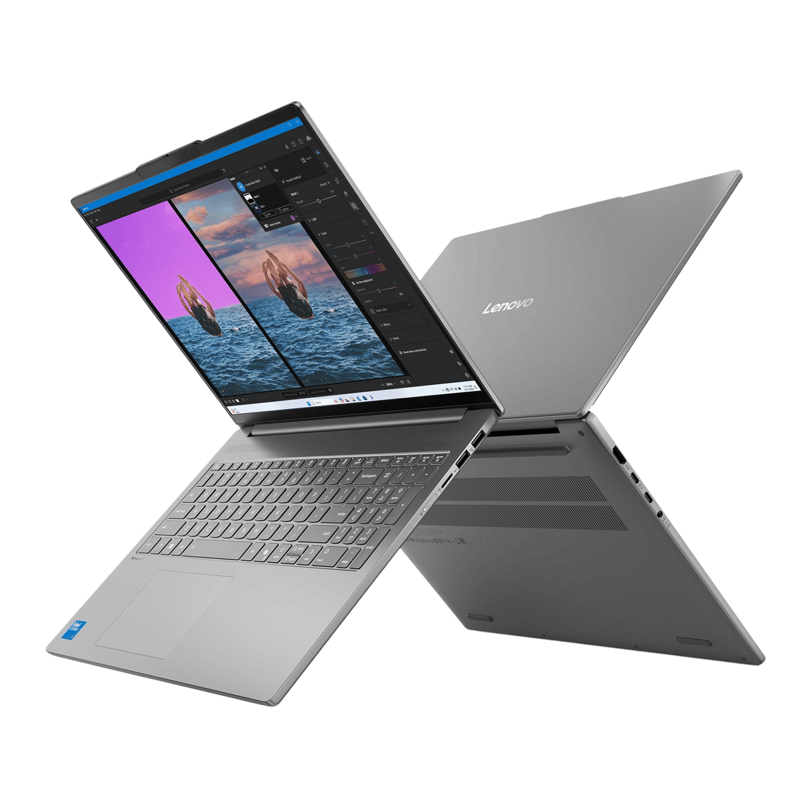 Lenovo IdeaPad Slim 5 16IRH10R Intel Core 5 Thin & Light Laptop (16GB, 512GB SSD, Windows 11 Home, 16 inch WUXGA IPS Display, MS Office Home 2024, Luna Grey, 1.85 KG) Lenovo IdeaPad Slim 5 16IRH10R Intel Core 5 Thin & Light Laptop (16GB, 512GB SSD, Windows 11 Home, 16 inch WUXGA IPS Display, MS Office Home 2024, Luna Grey, 1.85 KG)_8