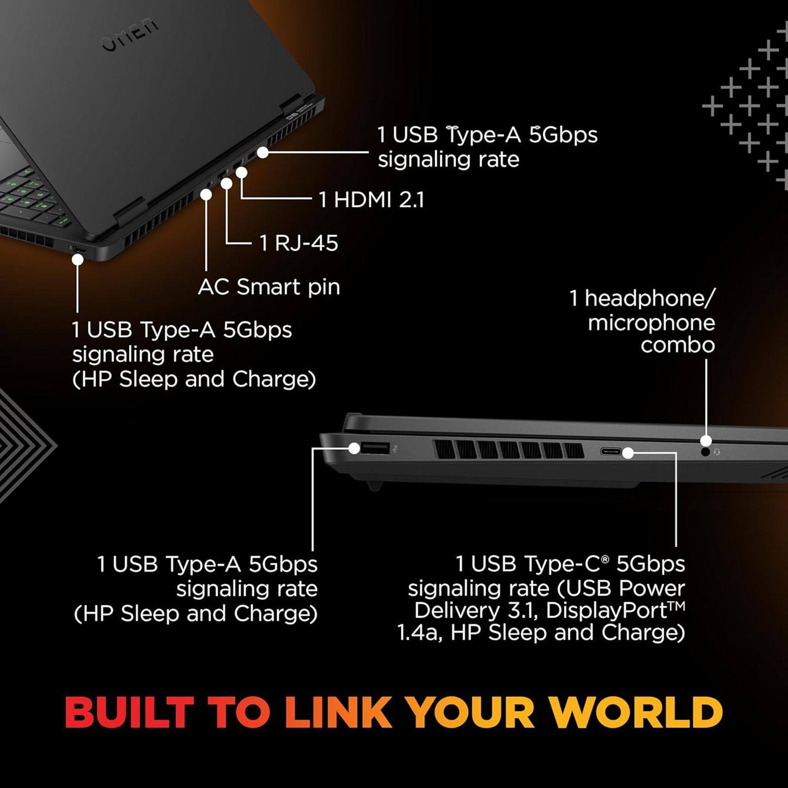 HP OMEN 16-am0241TX Intel Core i7 14th Gen Gaming Laptop (24GB, 1TB SSD, Windows 11 Home, 8GB Graphics, 16 inch 165 Hz 2K IPS Display, NVIDIA GeForce RTX 5050, MS Office Home 2024, Shadow Black, 2.43 KG) HP OMEN 16-am0241TX Intel Core i7 14th Gen Gaming Laptop (24GB, 1TB SSD, Windows 11 Home, 8GB Graphics, 16 inch 165 Hz 2K IPS Display, NVIDIA GeForce RTX 5050, MS Office Home 2024, Shadow Black, 2.43 KG)_14
