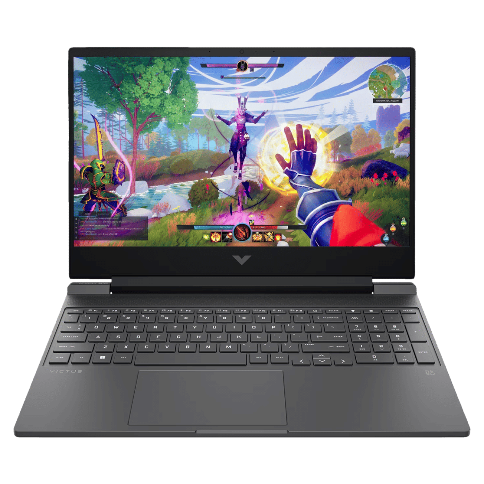 HP Victus 15-fb3185AX AMD Ryzen 7 Gaming Laptop (24GB, 1TB SSD, Windows 11 Home, 8GB Graphics, 15.6 inch 144 Hz Full HD IPS Display, NVIDIA GeForce RTX 5050, MS Office Home 2024, Mica Silver, 2.29 KG)_1
