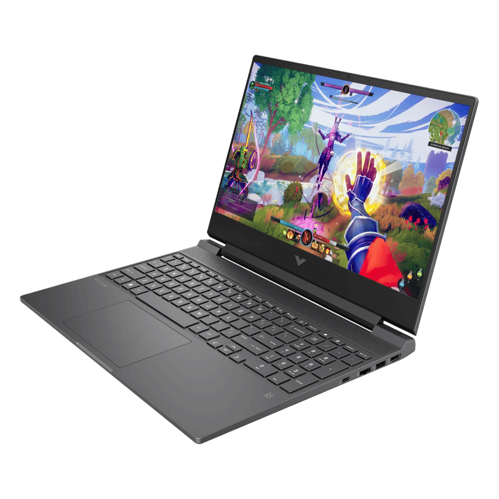 HP Victus 15-fb3185AX AMD Ryzen 7 Gaming Laptop (24GB, 1TB SSD, Windows 11 Home, 8GB Graphics, 15.6 inch 144 Hz Full HD IPS Display, NVIDIA GeForce RTX 5050, MS Office Home 2024, Mica Silver, 2.29 KG)_4