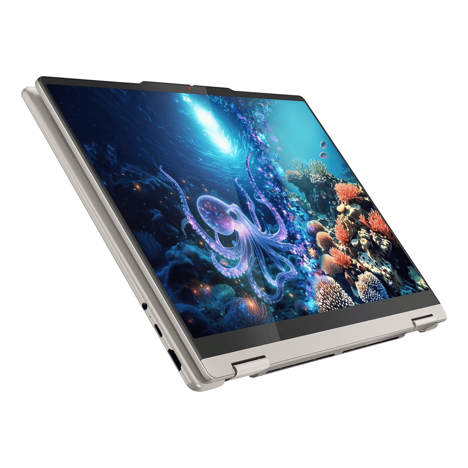 Lenovo Yoga 7 14AKP10 AMD Ryzen AI 7 Touchscreen 2-in-1 Laptop (24GB, 1TB SSD, Windows 11 Home, WUXGA OLED Display, MS Office Home 2024, Seashell, 1.38 KG) Lenovo Yoga 7 14AKP10 AMD Ryzen AI 7 Touchscreen 2-in-1 Laptop (24GB, 1TB SSD, Windows 11 Home, WUXGA OLED Display, MS Office Home 2024, Seashell, 1.38 KG)_10