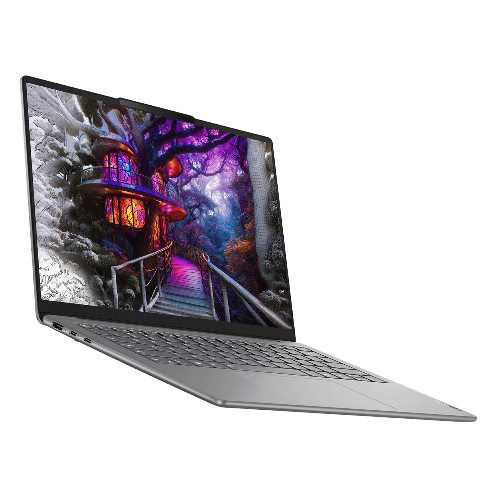 Lenovo Yoga Slim 7 14IMH9 Intel Core Ultra 7 Thin & Light Laptop (32GB, 1TB SSD, Windows 11 Home, 14 inch WUXGA OLED Display, MS Office Home 2024, Luna Grey, 1.39 KG) Lenovo Yoga Slim 7 14IMH9 Intel Core Ultra 7 Thin & Light Laptop (32GB, 1TB SSD, Windows 11 Home, 14 inch WUXGA OLED Display, MS Office Home 2024, Luna Grey, 1.39 KG)_17