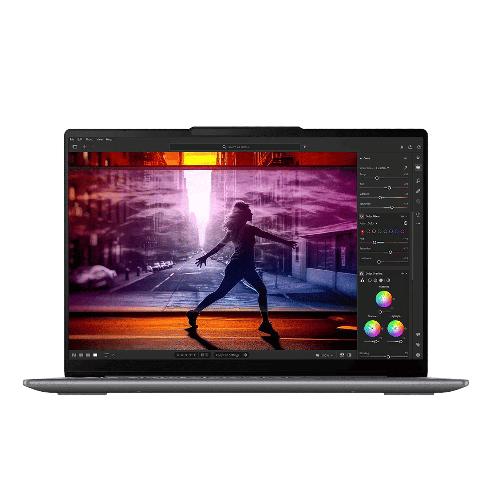 Lenovo Yoga Slim 7 14IMH9 Intel Core 9 Thin & Light Laptop (32GB, 1TB SSD, WIndows 11 Home, 14 inch WUXGA OLED Display, MS Office Home 2024, Luna Grey, 1.39 KG)_14