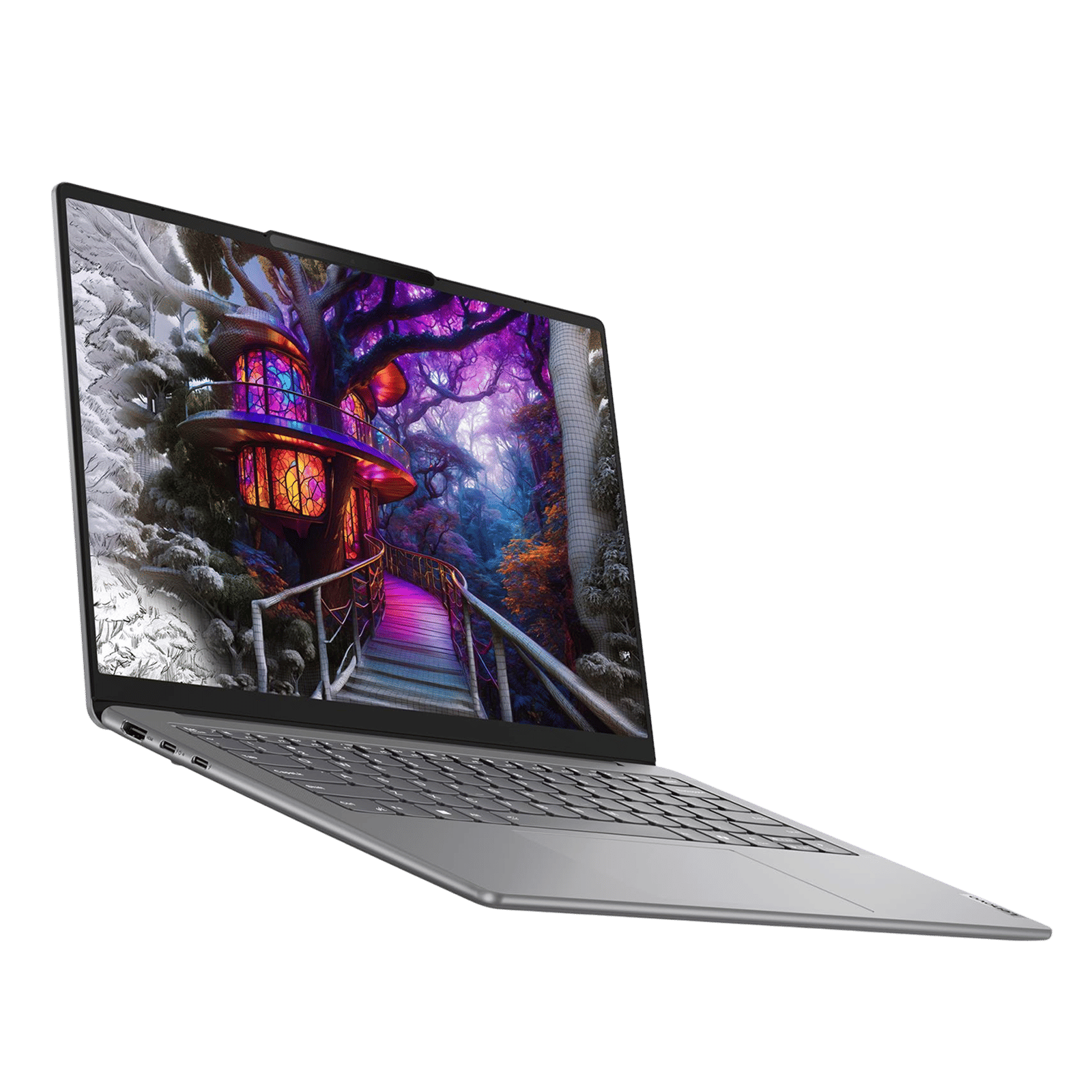Lenovo Yoga Slim 7 14IMH9 Intel Core 9 Thin & Light Laptop (32GB, 1TB SSD, WIndows 11 Home, 14 inch WUXGA OLED Display, MS Office Home 2024, Luna Grey, 1.39 KG)_21