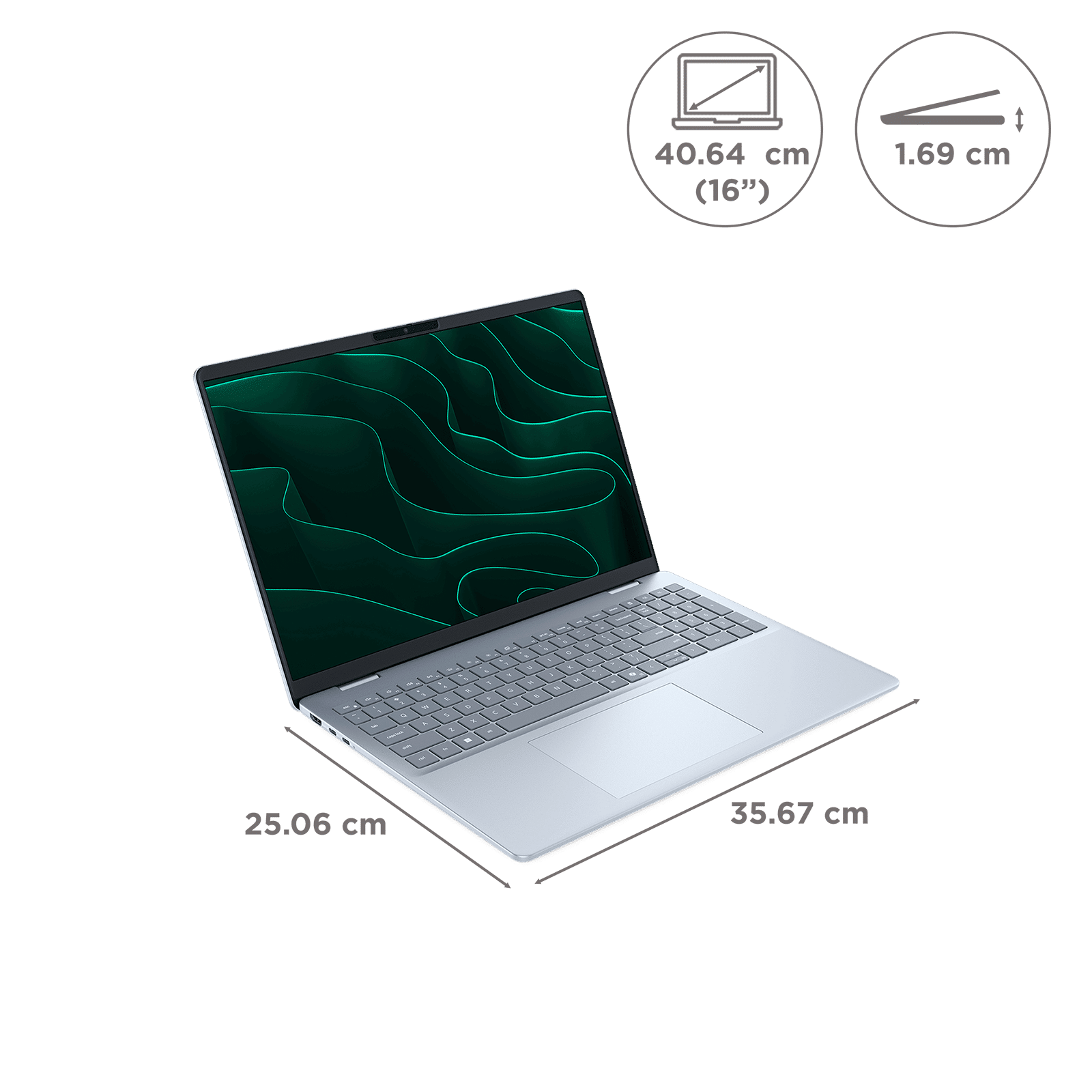 Dell 16 Plus AMD Ryzen AI 7 350 Laptop (16GB, 1TB SSD, Windows 11 Home, 16 inch Full HD Plus IPS Display, MS Office Home 2024, Ice Blue, 1.83 KG) Dell 16 Plus AMD Ryzen AI 7 350 Laptop (16GB, 1TB SSD, Windows 11 Home, 16 inch Full HD Plus IPS Display, MS Office Home 2024, Ice Blue, 1.83 KG)_2