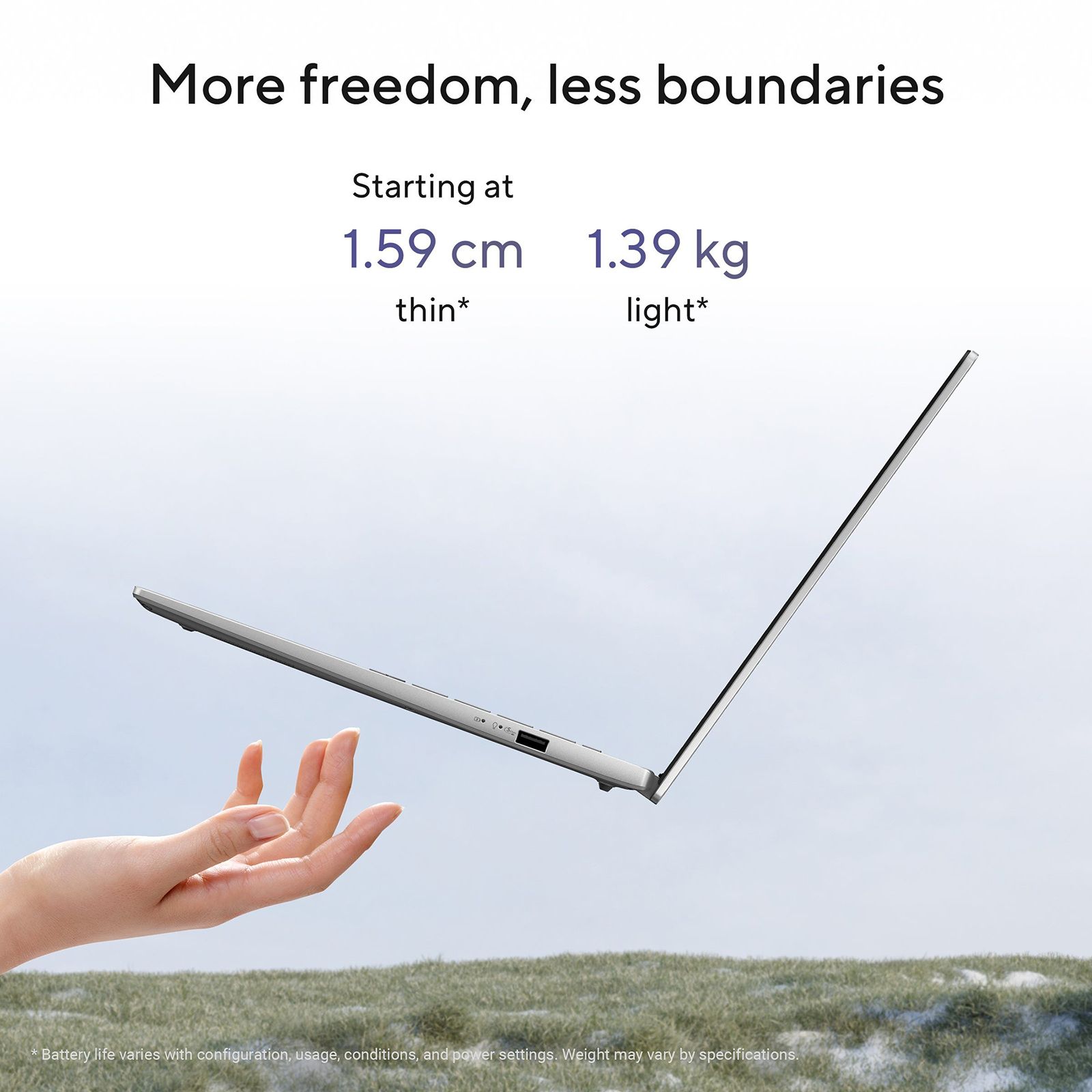 ASUS Vivobook S14 S3407QA-KP020WS Snapdragon X Thin & Light Laptop (16GB, 512GB SSD, Windows 11 Home, 14 inch 2.5K WQXGA IPS Display, MS Office Home 2024, Cool Silver, 1.35 KG) ASUS Vivobook S14 S3407QA-KP020WS Snapdragon X Thin & Light Laptop (16GB, 512GB SSD, Windows 11 Home, 14 inch 2.5K WQXGA IPS Display, MS Office Home 2024, Cool Silver, 1.35 KG)_14