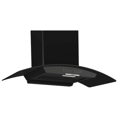 BOSCH Series 4 90cm 1300m3/hr Ducted Auto Clean Wall Mounted Chimney with Gesture Control (Black)