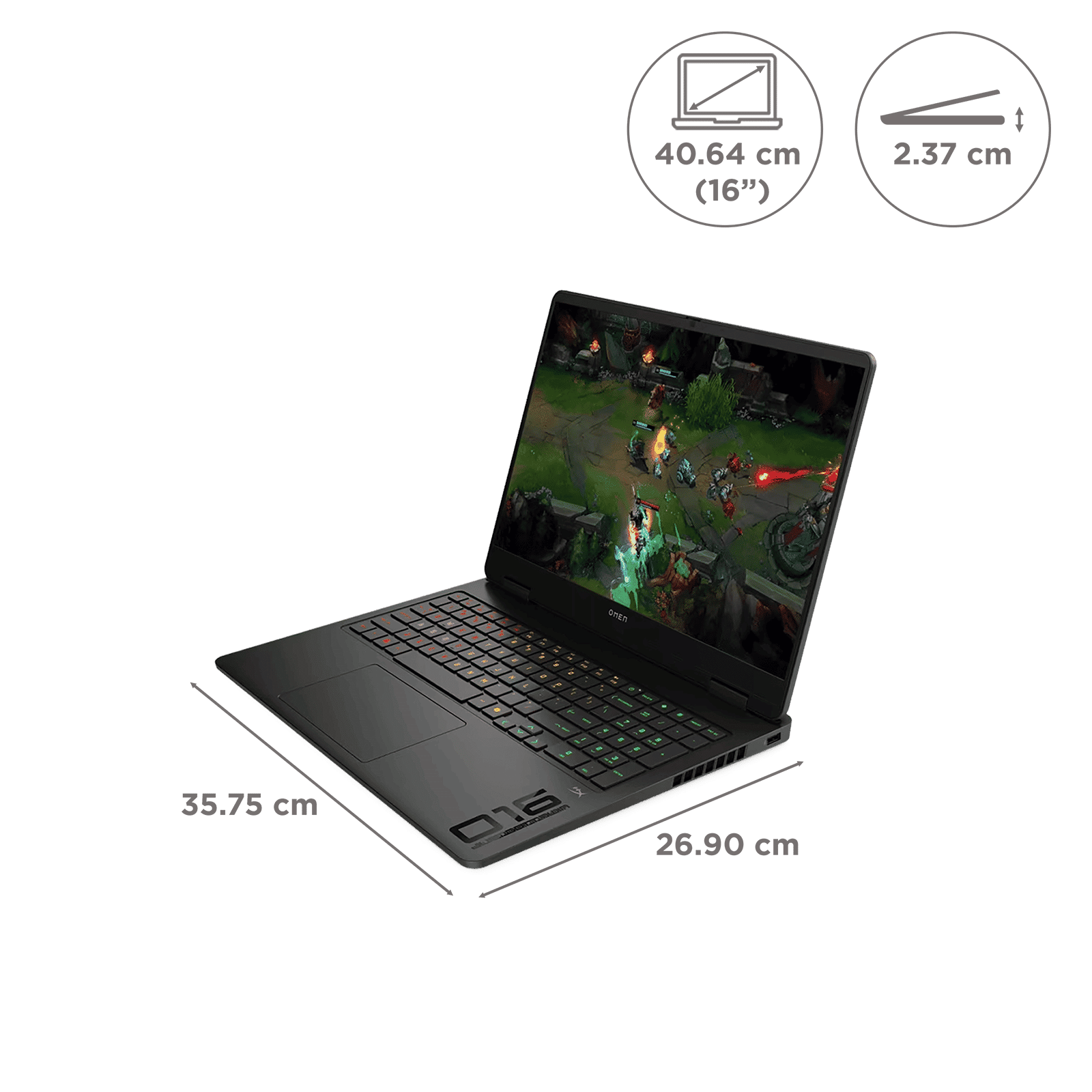 HP OMEN 16 Intel Core Ultra 7 Gaming Laptop (24GB, 1TB SSD, Windows 11 Home, 8GB Graphics, 16 inch 165 Hz 2K IPS Display, NVIDIA GeForce RTX 5060, MS Office Home 2024, Shadow Black, 2.43 KG) HP OMEN 16 Intel Core Ultra 7 Gaming Laptop (24GB, 1TB SSD, Windows 11 Home, 8GB Graphics, 16 inch 165 Hz 2K IPS Display, NVIDIA GeForce RTX 5060, MS Office Home 2024, Shadow Black, 2.43 KG)_2
