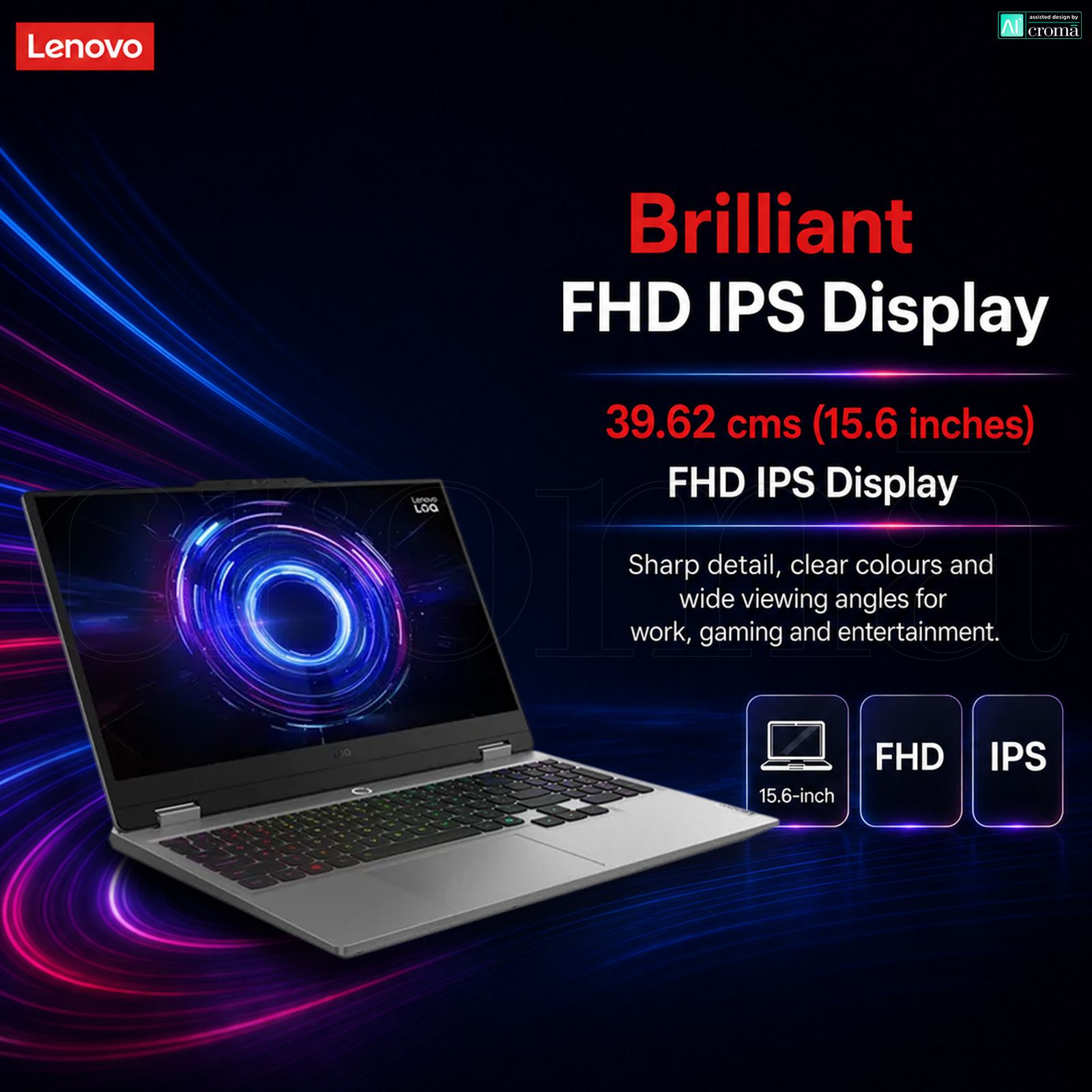 Lenovo LOQ 15IRX10 Intel Core i7 13th Gen Gaming Laptop (16GB, 1TB SSD, Windows 11 Home, 8GB Graphics, 15.6 Inch 144 Hz Full HD IPS Display, NVIDIA GeForce RTX 5050, MS Office Home 2024, Luna Grey, 2.4 KG) Lenovo LOQ 15IRX10 Intel Core i7 13th Gen Gaming Laptop (16GB, 1TB SSD, Windows 11 Home, 8GB Graphics, 15.6 Inch 144 Hz Full HD IPS Display, NVIDIA GeForce RTX 5050, MS Office Home 2024, Luna Grey, 2.4 KG)_4