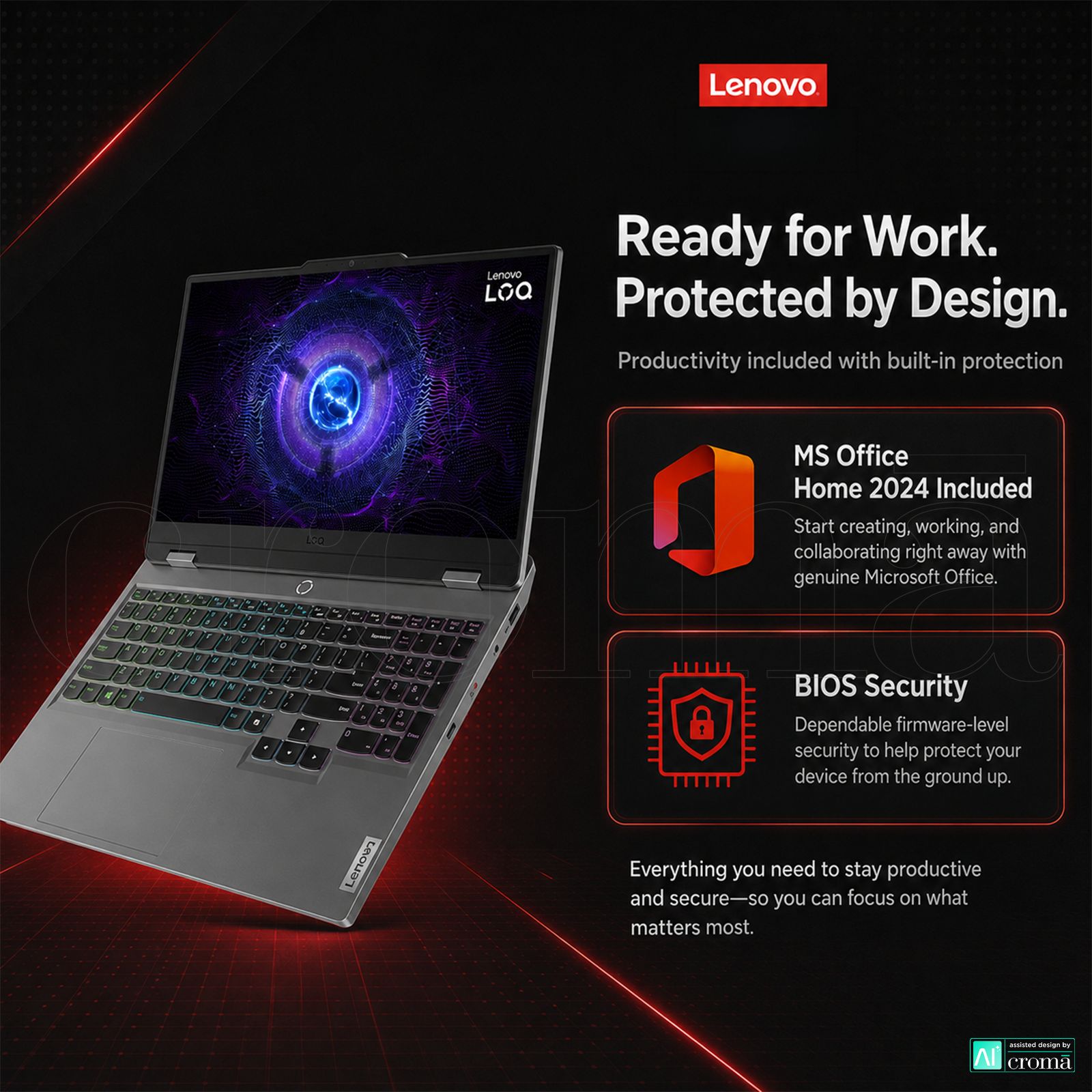 Lenovo LOQ 15IRX9 Intel Core i5 13th Gen Gaming Laptop (16GB, 512GB SSD, Windows 11 Home, 6 GB Graphics, 15.6 Inch 144 Hz Full HD IPS Display, NVIDIA GeForce RTX 4050, Luna Grey, 2.38 KG) Lenovo LOQ 15IRX9 Intel Core i5 13th Gen Gaming Laptop (16GB, 512GB SSD, Windows 11 Home, 6 GB Graphics, 15.6 Inch 144 Hz Full HD IPS Display, NVIDIA GeForce RTX 4050, Luna Grey, 2.38 KG)_6