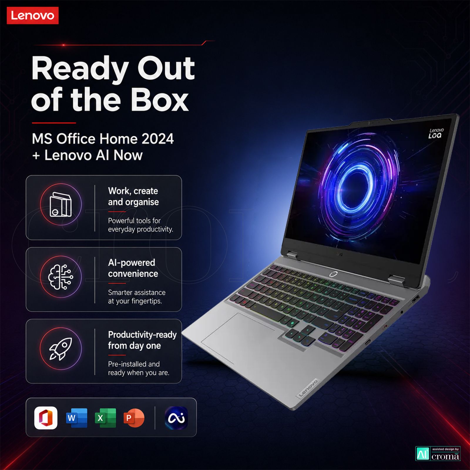 Lenovo LOQ 15IRX10 Intel Core i7 14th Gen Gaming Laptop (32GB, 1TB SSD, Windows 11 Home, 8 GB Graphics, 15.6 Inch 144 Hz Full HD IPS Display, NVIDIA GeForce RTX 5060, Luna Grey, 2.4 KG) Lenovo LOQ 15IRX10 Intel Core i7 14th Gen Gaming Laptop (32GB, 1TB SSD, Windows 11 Home, 8 GB Graphics, 15.6 Inch 144 Hz Full HD IPS Display, NVIDIA GeForce RTX 5060, Luna Grey, 2.4 KG)_6