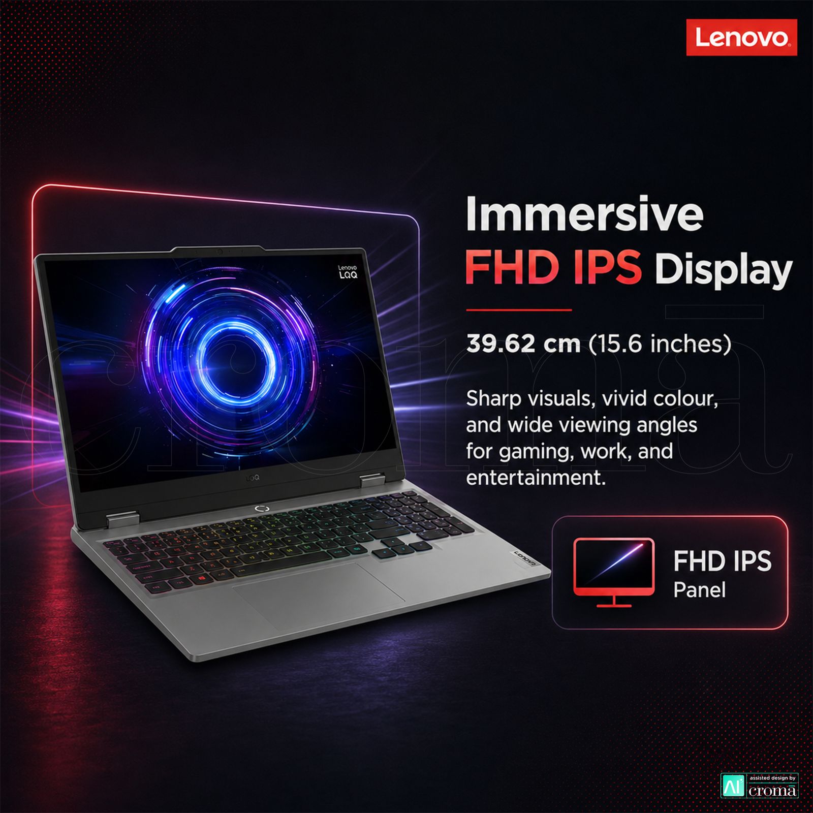 Lenovo LOQ 15IRX10 Intel Core i7 14th Gen Gaming Laptop (32GB, 1TB SSD, Windows 11 Home, 8GB Graphics, 15.6 Inch 144 Hz Full HD IPS Display, NVIDIA GeForce RTX 5060, MS Office Home 2024, Luna Grey, 2.4 KG) Lenovo LOQ 15IRX10 Intel Core i7 14th Gen Gaming Laptop (32GB, 1TB SSD, Windows 11 Home, 8GB Graphics, 15.6 Inch 144 Hz Full HD IPS Display, NVIDIA GeForce RTX 5060, MS Office Home 2024, Luna Grey, 2.4 KG)_3