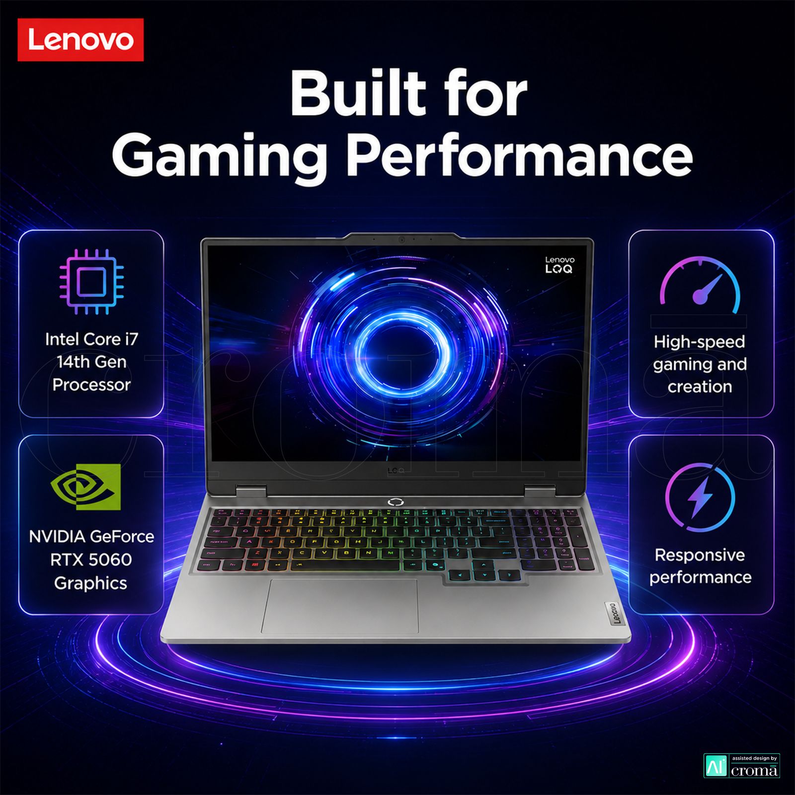 Lenovo LOQ 15IRX10 Intel Core i7 14th Gen Gaming Laptop (16GB, 1TB SSD, Windows 11 Home, 8GB Graphics, 15.6 Inch 144 Hz Full HD IPS Display, NVIDIA GeForce RTX 5060, MS Office Home 2024, Luna Grey, 2.4 KG) Lenovo LOQ 15IRX10 Intel Core i7 14th Gen Gaming Laptop (16GB, 1TB SSD, Windows 11 Home, 8GB Graphics, 15.6 Inch 144 Hz Full HD IPS Display, NVIDIA GeForce RTX 5060, MS Office Home 2024, Luna Grey, 2.4 KG)_5