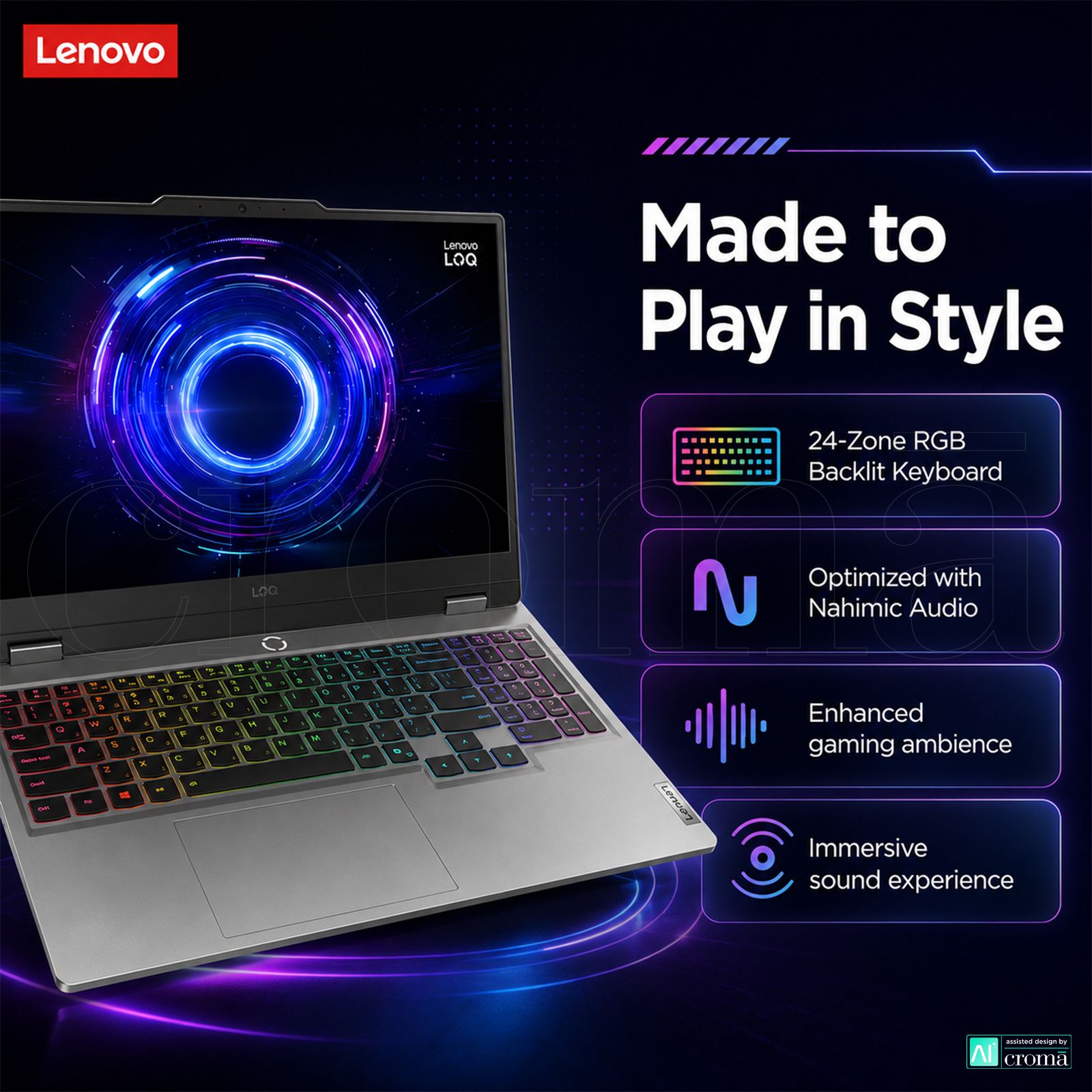 Lenovo LOQ 15IRX10 Intel Core i7 14th Gen Gaming Laptop (16GB, 1TB SSD, Windows 11 Home, 8GB Graphics, 15.6 Inch 144 Hz Full HD IPS Display, NVIDIA GeForce RTX 5060, MS Office Home 2024, Luna Grey, 2.4 KG) Lenovo LOQ 15IRX10 Intel Core i7 14th Gen Gaming Laptop (16GB, 1TB SSD, Windows 11 Home, 8GB Graphics, 15.6 Inch 144 Hz Full HD IPS Display, NVIDIA GeForce RTX 5060, MS Office Home 2024, Luna Grey, 2.4 KG)_6