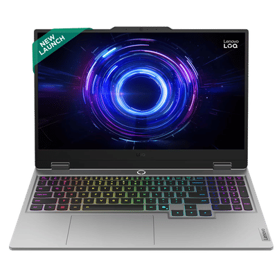 Lenovo LOQ 15IRX10 Intel Core i7 14th Gen
                      Gaming Laptop (16GB, 1TB SSD, Windows 11 Home, 8GB
                      Graphics, 15.6 Inch 144 Hz Full HD IPS Display,
                      NVIDIA GeForce RTX 5050, MS Office Home 2024, Luna
                      Grey, 2.4 KG)
