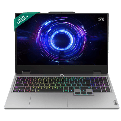 Lenovo LOQ 15IRX10 Intel Core i7 14th Gen Gaming Laptop (16GB, 1TB SSD, Windows 11 Home, 8GB Graphics, 15.6 Inch 144 Hz Full HD IPS Display, NVIDIA GeForce RTX 5050, MS Office Home 2024, Luna Grey, 2.4 KG)