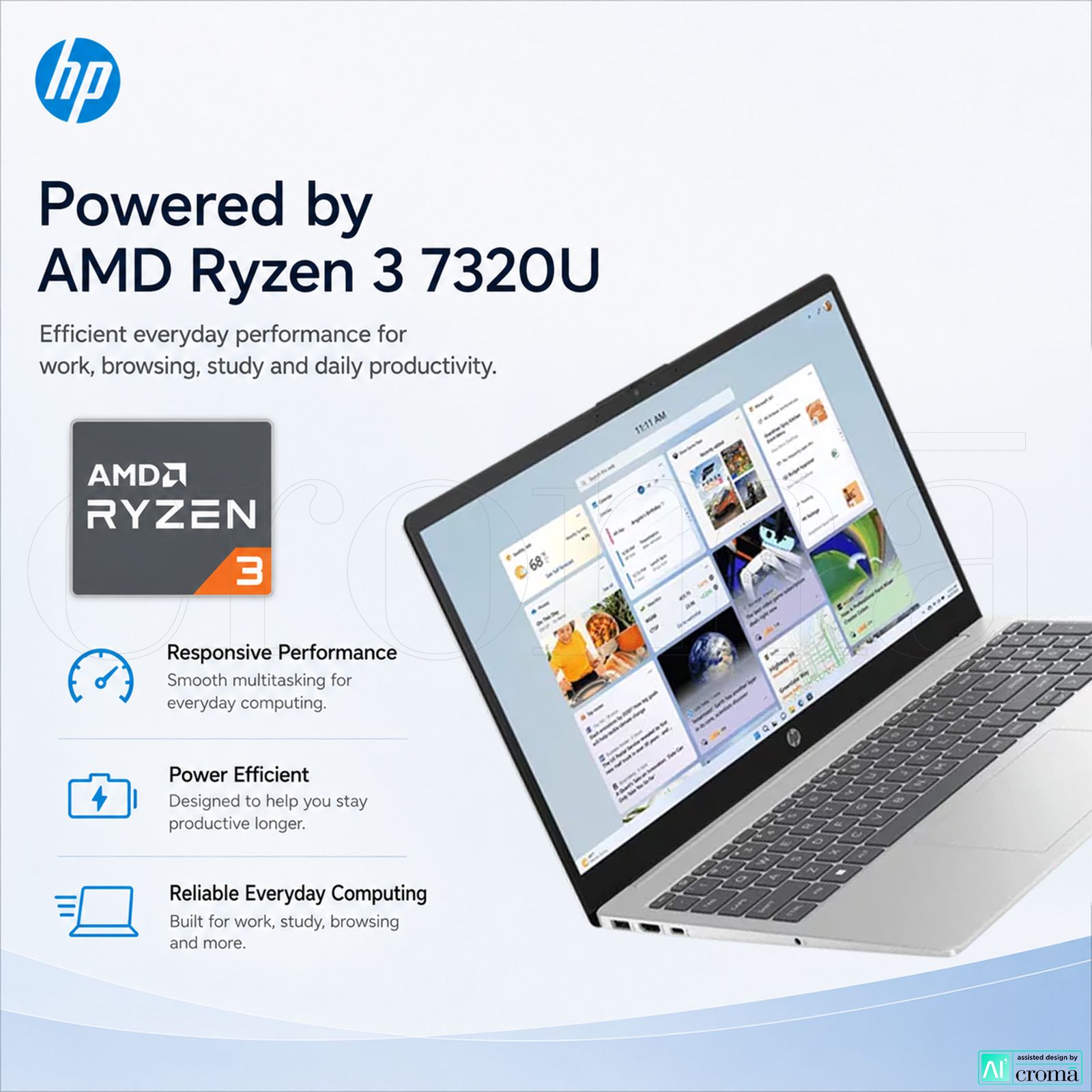 HP 15-fc0499AU AMD Ryzen 3 Laptop (8GB, 512GB SSD, Windows 11 Home, 15.6 inch Full HD IPS Display, MS Office, Natural Silver, 1.59 KG) HP 15-fc0499AU AMD Ryzen 3 Laptop (8GB, 512GB SSD, Windows 11 Home, 15.6 inch Full HD IPS Display, MS Office, Natural Silver, 1.59 KG)_5
