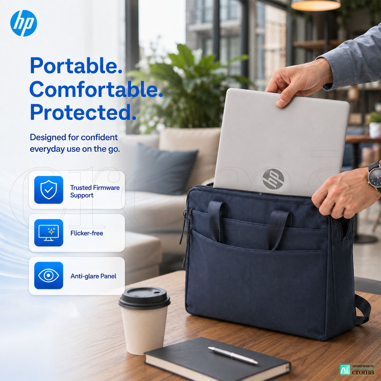 HP 15-HR0009TU Intel Core 5 120U 13th Gen Laptop (16GB, 512GB SSD, Windows 11 Home, 15.6 inch Full HD Display, MS Office Home 2024, Natural Silver, 1.59 KG)_7