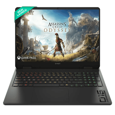 HP OMEN 16-am0240tx Intel Core Ultra 7 Gaming Laptop (24GB, 1TB SSD, Windows 11 Home, 8GB Graphics, 16 inch 165 Hz 2K IPS Display, NVIDIA GeForce RTX 5050, MS Office Home 2024, Shadow Black, 2.43 KG)