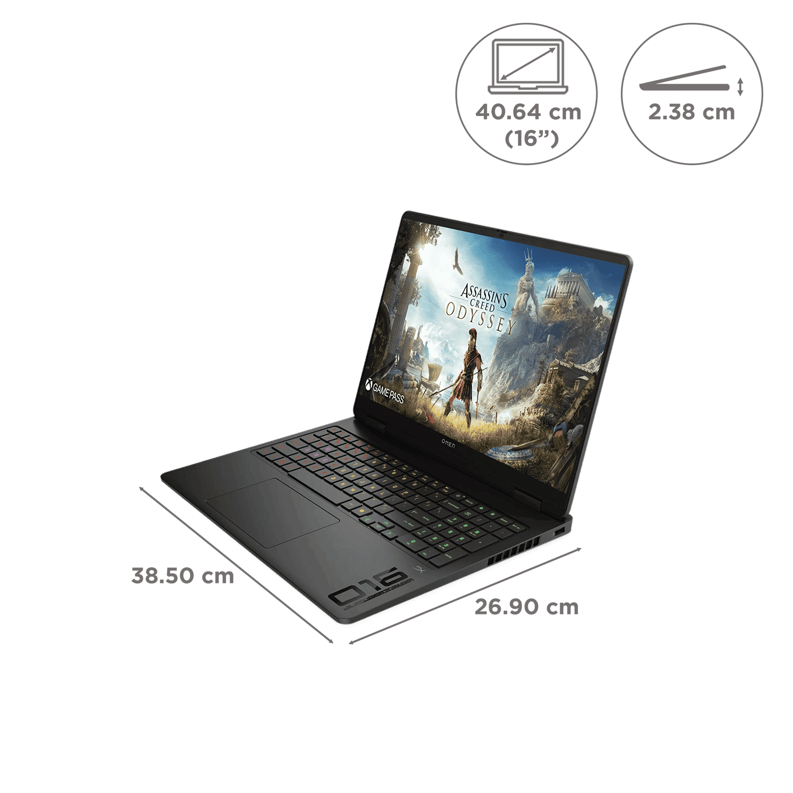 HP OMEN 16-am0240tx Intel Core Ultra 7 Gaming Laptop (24GB, 1TB SSD, Windows 11 Home, 8GB Graphics, 16 inch 165 Hz 2K IPS Display, NVIDIA GeForce RTX 5050, MS Office Home 2024, Shadow Black, 2.43 KG) HP OMEN 16-am0240tx Intel Core Ultra 7 Gaming Laptop (24GB, 1TB SSD, Windows 11 Home, 8GB Graphics, 16 inch 165 Hz 2K IPS Display, NVIDIA GeForce RTX 5050, MS Office Home 2024, Shadow Black, 2.43 KG)_4