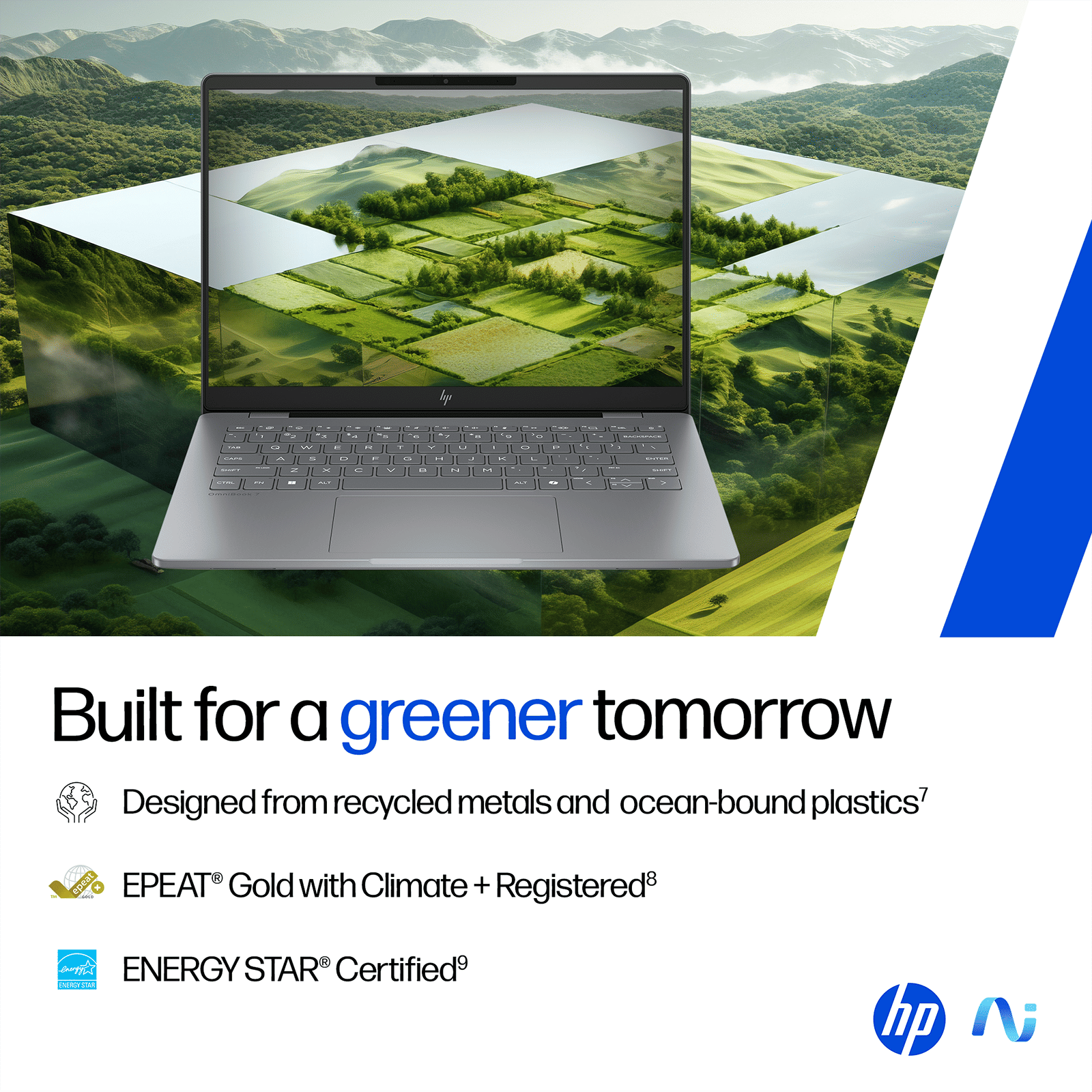 HP OmniBook 7 Intel Core Ultra 5 Laptop (16GB, 512GB SSD, Windows 11, 14 inch 2K OLED Display, MS Office 2024, Meteor Silver, 1.41 KG)_12