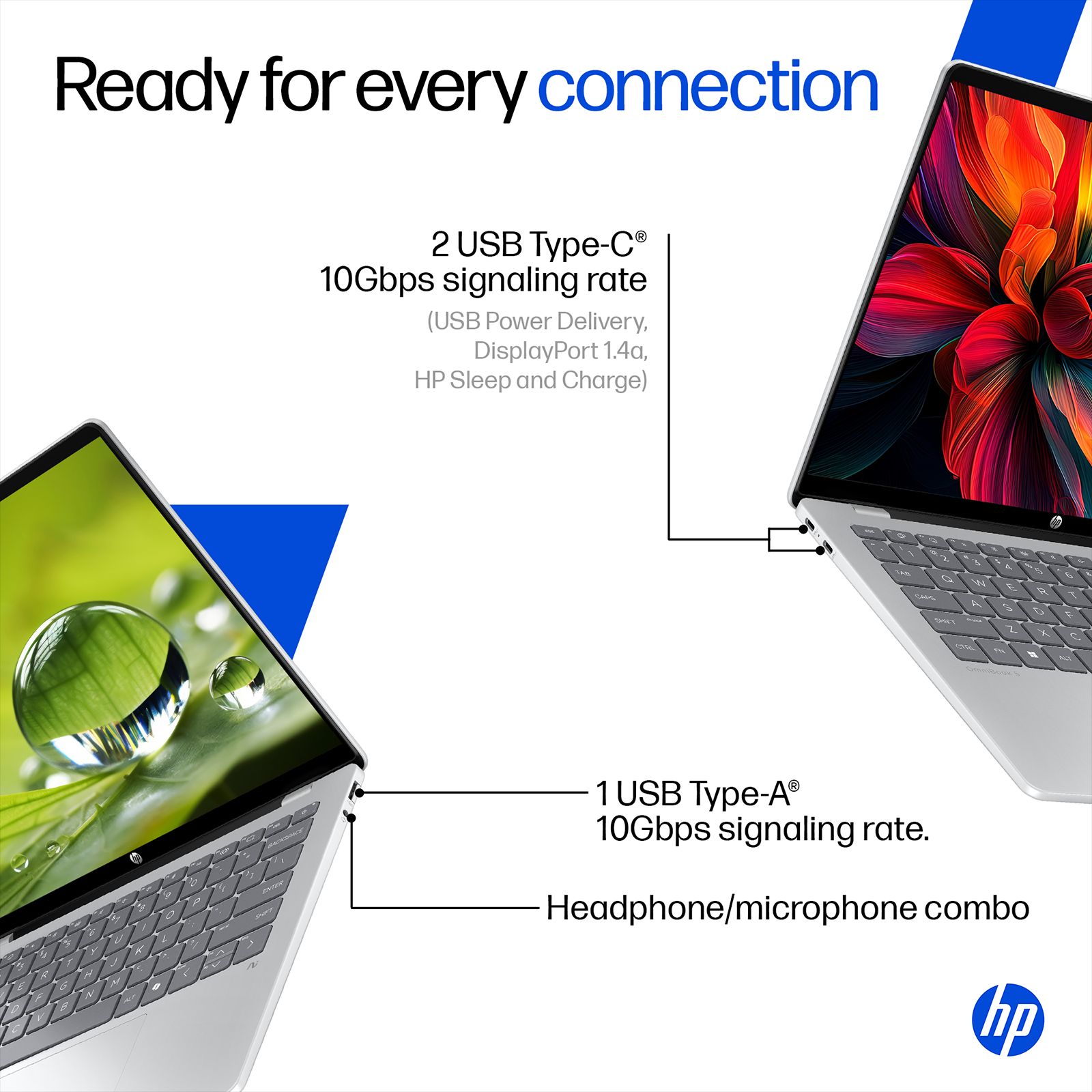 HP OmniBook 5 Qualcomm Snapdragon X Thin & Light Laptop (16GB, 1TB SSD, Windows 11 Home, 16 inch 2K OLED Display, MS Office 2024, Glacier Silver, 1.59 KG) HP OmniBook 5 Qualcomm Snapdragon X Thin & Light Laptop (16GB, 1TB SSD, Windows 11 Home, 16 inch 2K OLED Display, MS Office 2024, Glacier Silver, 1.59 KG)_10