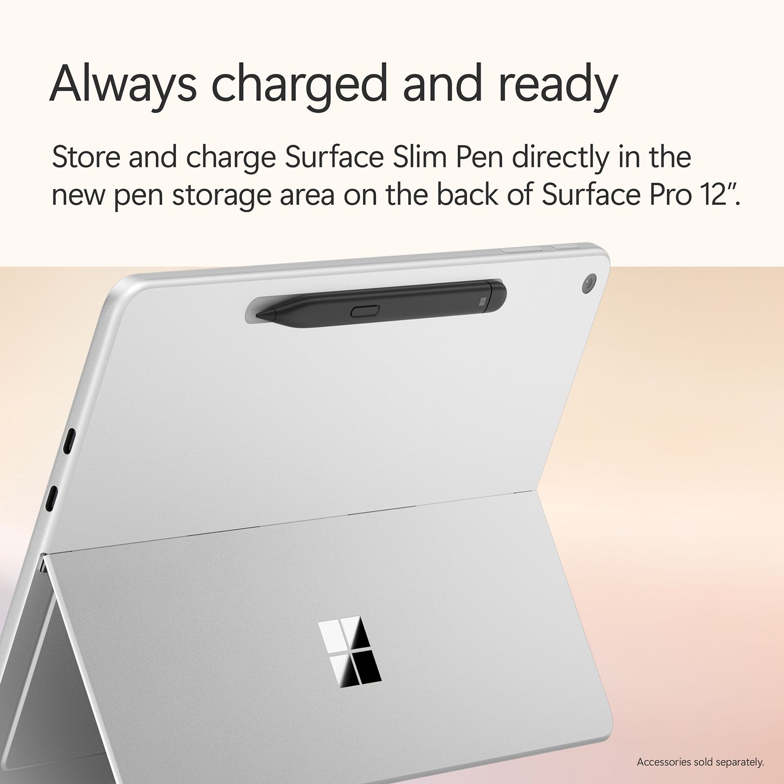 Microsoft Surface Pro Qualcomm Snapdragon X Plus Touchscreen 2-in-1 Laptop (16GB, 256GB SSD, Windows 11 Home, 12 inch PixelSense LCD Display, Microsoft 365 for 6 Months, 0.68 KG)_16