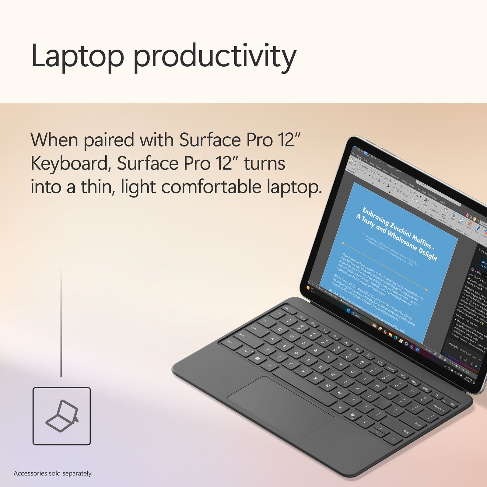 Microsoft Surface Pro Qualcomm Snapdragon X Plus Touchscreen 2-in-1 Laptop (16GB, 512GB SSD, Windows 11 Home, 12 inch PixelSense LCD Display, Microsoft 365 for 6 Months, Platinum, 0.68 KG) Microsoft Surface Pro Qualcomm Snapdragon X Plus Touchscreen 2-in-1 Laptop (16GB, 512GB SSD, Windows 11 Home, 12 inch PixelSense LCD Display, Microsoft 365 for 6 Months, Platinum, 0.68 KG)_3