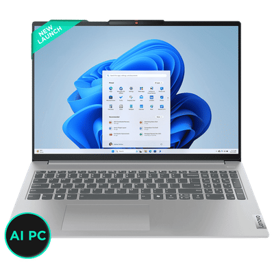 Lenovo IdeaPad Slim 5 16IMH9 Intel Core Ultra 5 Laptop (16GB RAM, 512GB SSD, Windows 11 Home, 16 inch WUXGA IPS Display, MS Office Home 2024, Cloud Grey, 1.82 KG)