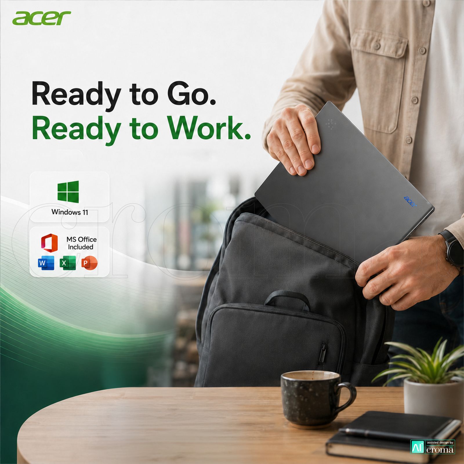 acer A16-11M Qualcomm Snapdragon X Laptop (16GB, 512GB SSD, Windows 11, 16 inch WUXGA Display, MS Office, Steel Grey, 1.7 KG) acer A16-11M Qualcomm Snapdragon X Laptop (16GB, 512GB SSD, Windows 11, 16 inch WUXGA Display, MS Office, Steel Grey, 1.7 KG)_7
