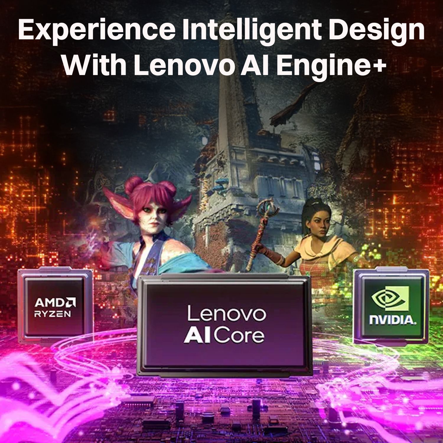 Lenovo Legion 5 15AHP10 AMD Ryzen 7 Gaming Laptop (16GB, 1TB SSD, Windows 11 Home, 8GB Graphics, 15.3 Inch 165 Hz WUXGA IPS Display, NVIDIA GeForce RTX 5050, MS Office Home 2024, Eclipse Black, 2.1 KG)_4