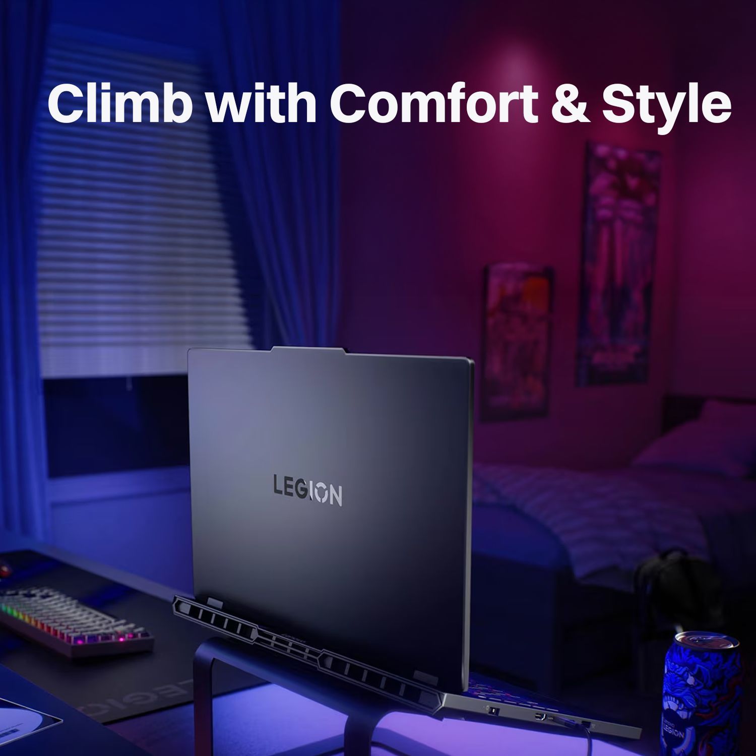 Lenovo Legion Pro 5 16IAX10 Intel Core Ultra 7 Gaming Laptop (32GB, 1TB SSD, Windows 11 Home, 8GB Graphics, 16 Inch 165 Hz WQXGA OLED Display, NVIDIA GeForce RTX 5060, MS Office Home 2024, Eclipse Black, 2.43 KG)_1