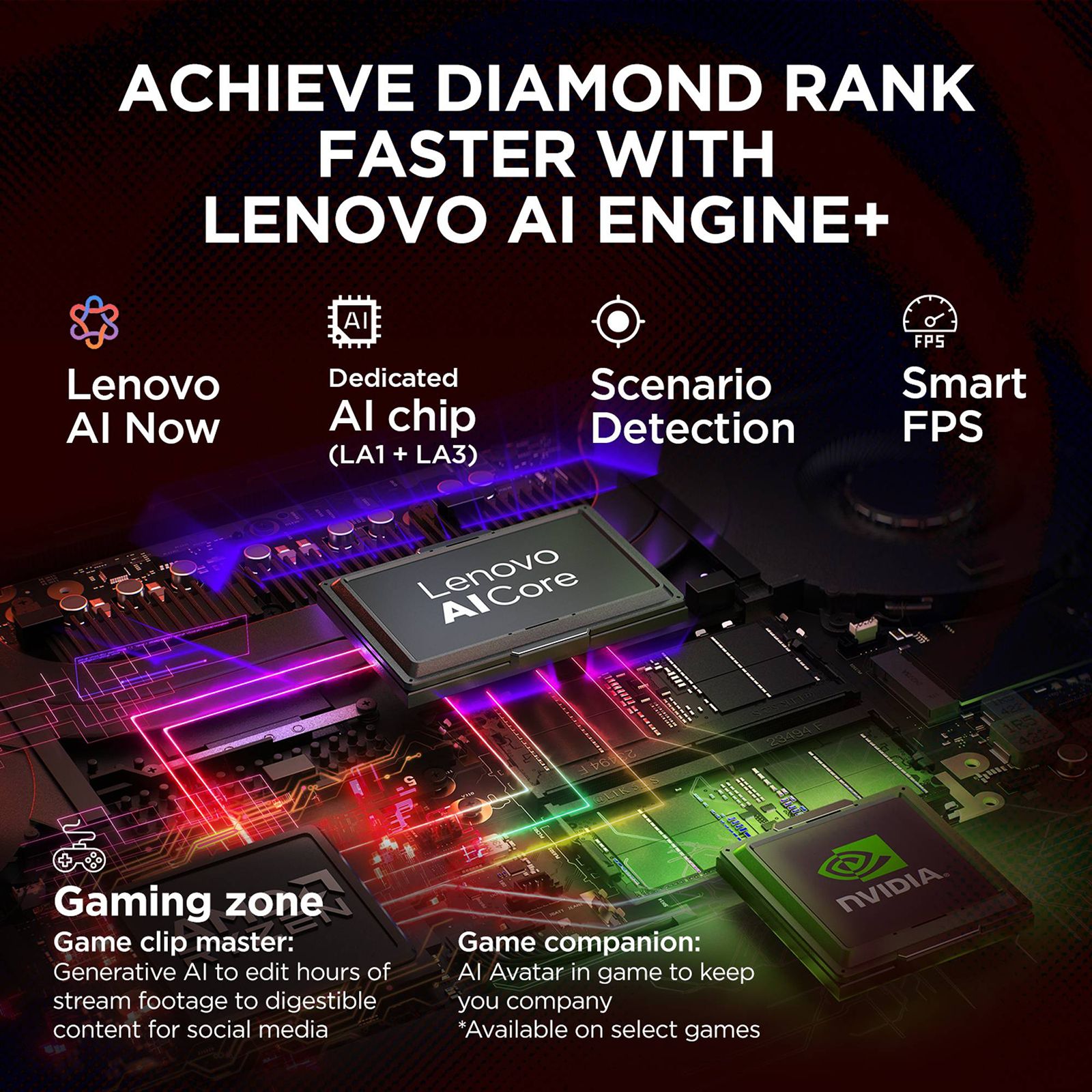 Lenovo Legion Pro 5 16AFR10 AMD Ryzen 9 Gaming Laptop (32GB, 1TB SSD, Windows 11 Home, 8GB Graphics, 16 Inch 165 Hz WQXGA OLED Display, NVIDIA GeForce RTX 5060, MS Office Home 2024, Eclipse Black, 2.3 KG)_20