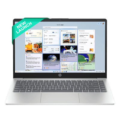 HP 14-gr0006TU Intel Core 5 13th Gen Thin
                      & Light Laptop (16GB, 512GB SSD, Windows 11
                      Home, 14 inch Full HD IPS Display, MS Office 2024,
                      Natural Silver, 1.41 KG)