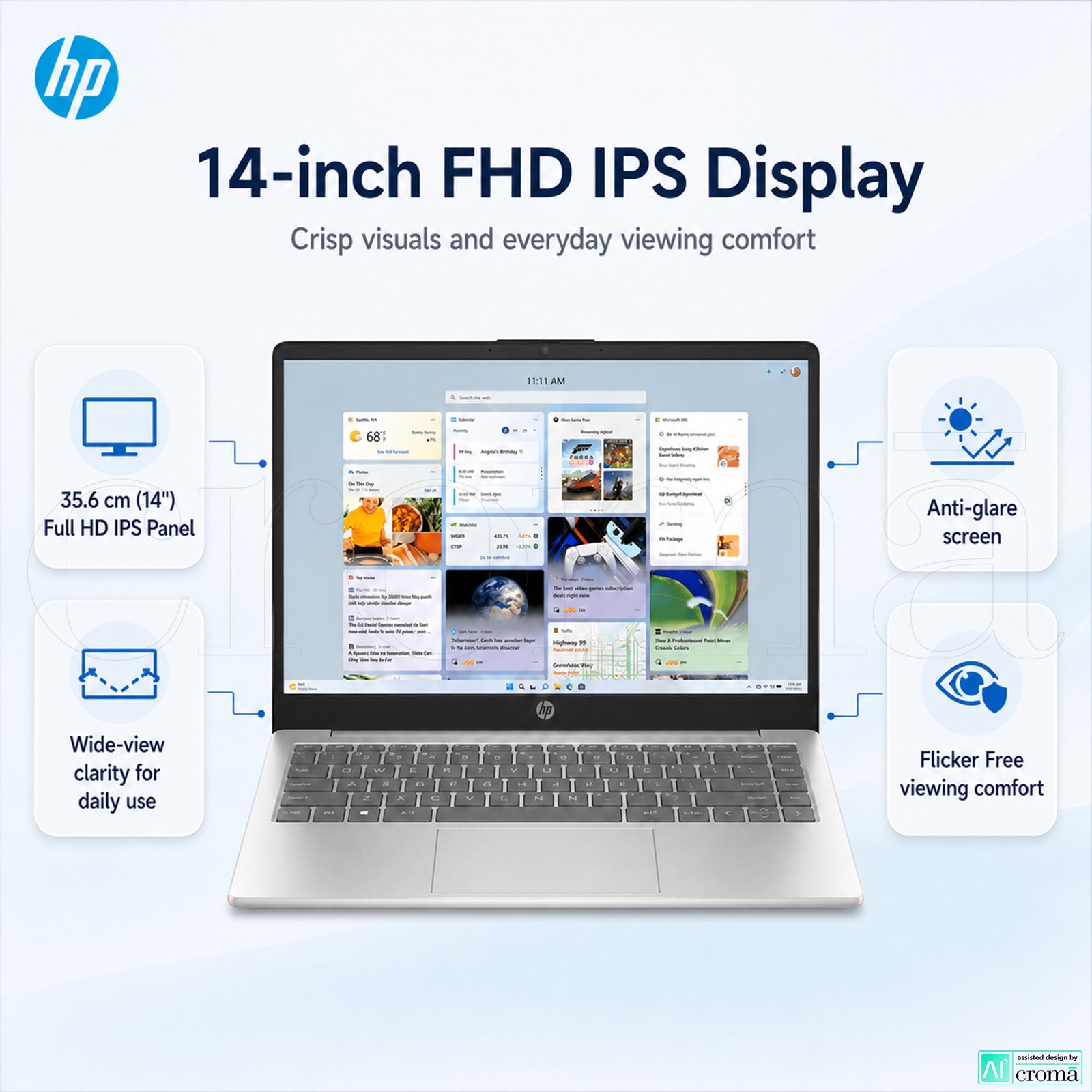 HP 14-gr0006TU Intel Core 5 13th Gen Thin & Light Laptop (16GB, 512GB SSD, Windows 11 Home, 14 inch Full HD IPS Display, MS Office 2024, Natural Silver, 1.41 KG) HP 14-gr0006TU Intel Core 5 13th Gen Thin & Light Laptop (16GB, 512GB SSD, Windows 11 Home, 14 inch Full HD IPS Display, MS Office 2024, Natural Silver, 1.41 KG)_5